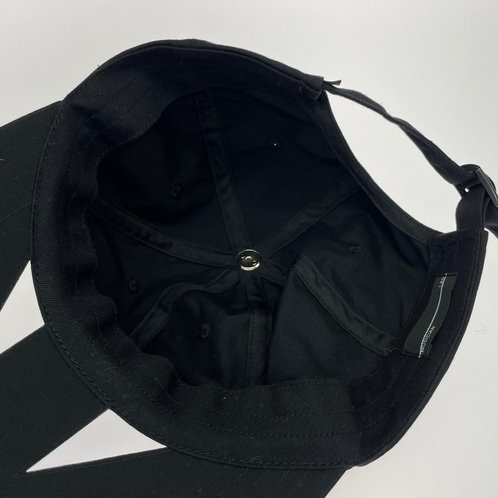 キャップ LASER CUT HOLE CAP 2125-921 ブラック