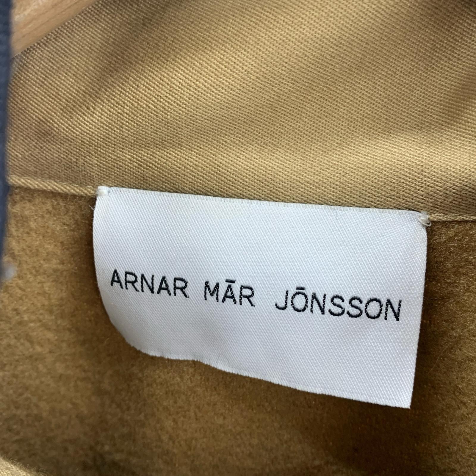 ジャケット ARNAR MAR JONSSON フリースジャケット S ブラウン