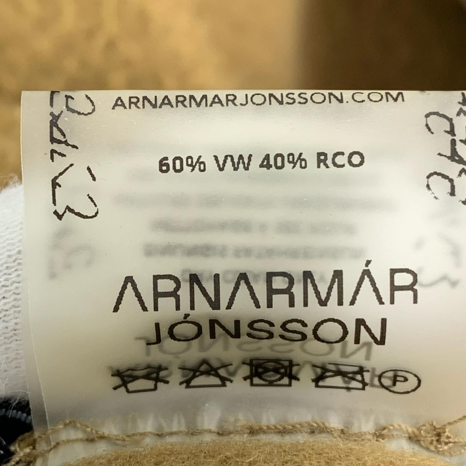 ジャケット ARNAR MAR JONSSON フリースジャケット S ブラウン