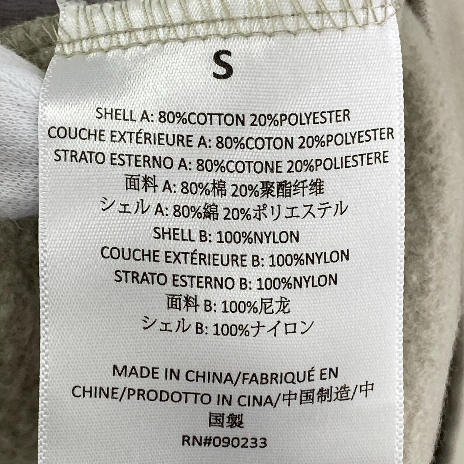 パーカー ESSENTIALS FEAR OF GOD 24SS NYLON FLEECE HOODIE ベージュ (S) S ベージュ
