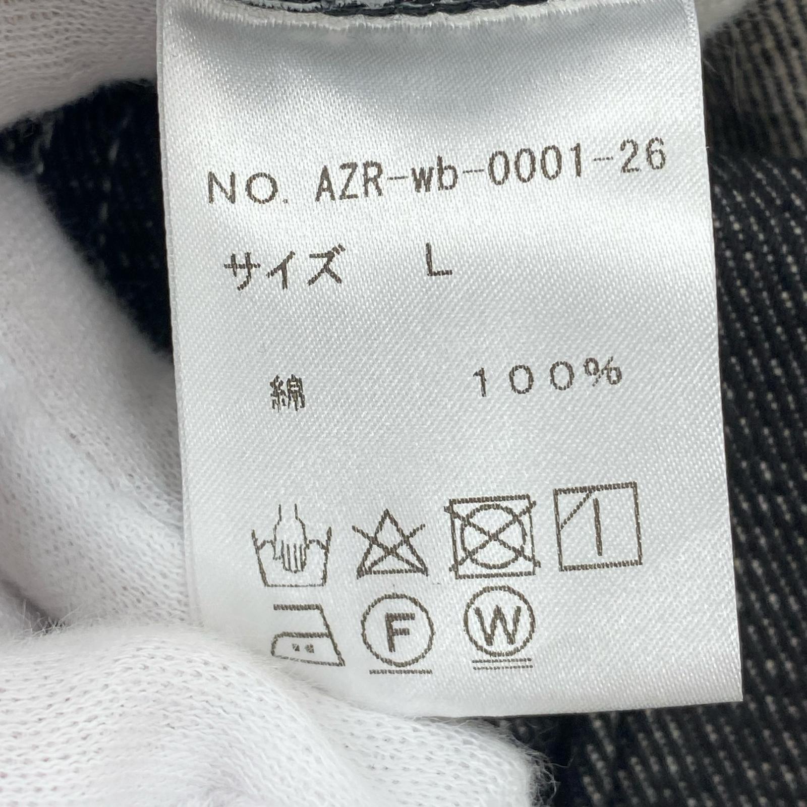 ショートパンツ wudgeboy デニムハーフパンツ (L) L ブラック