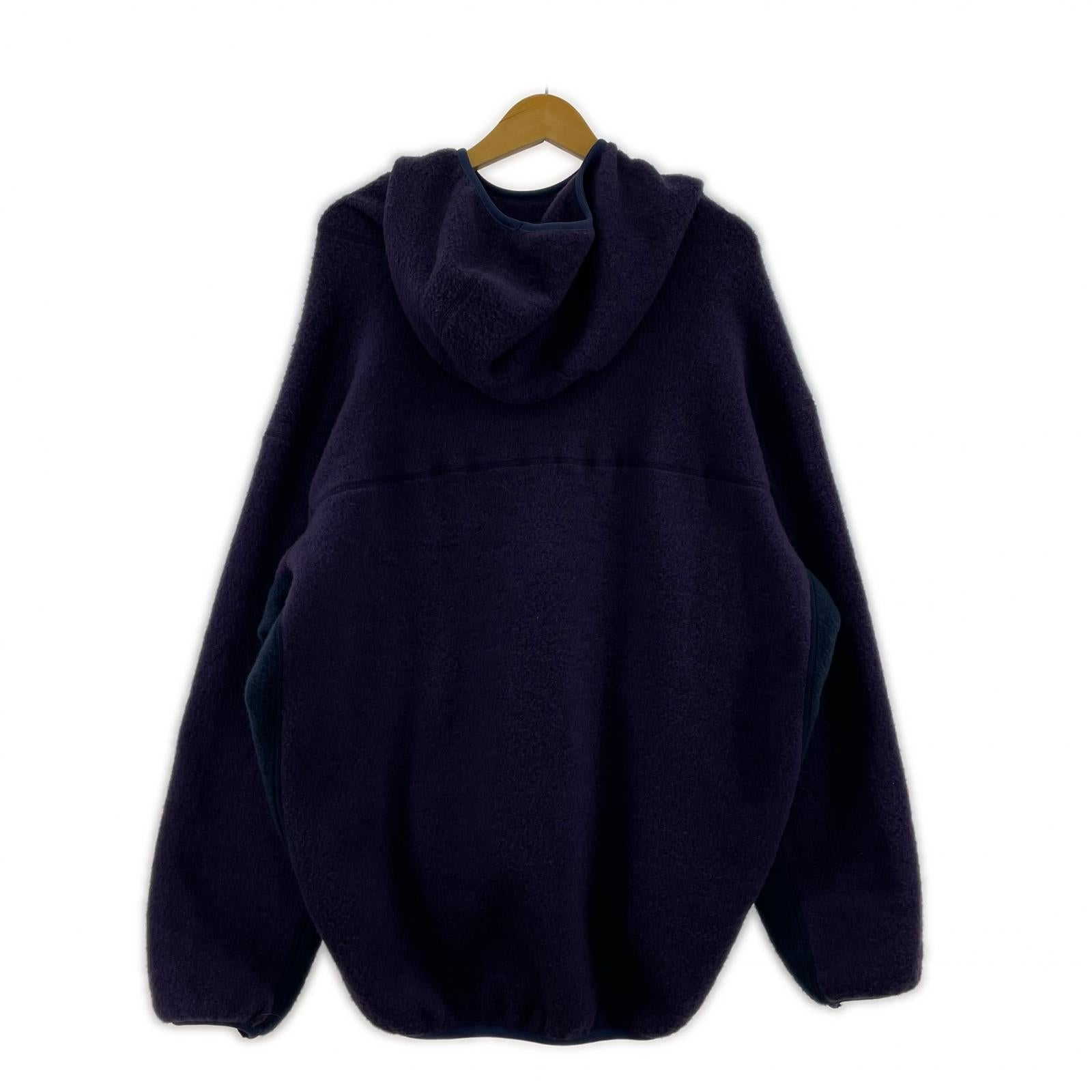 パーカー 23AW ウールフリースフーディー 紫 1