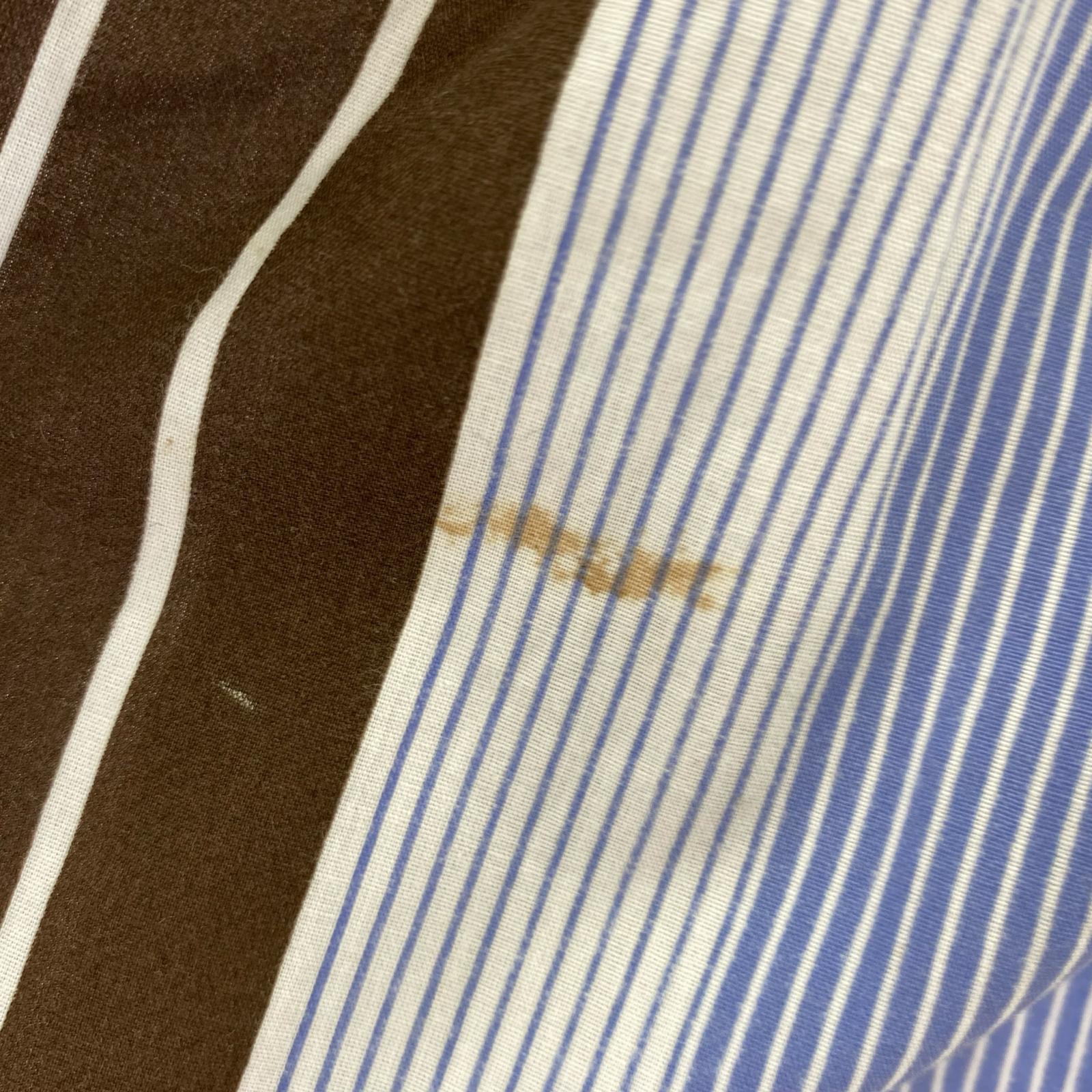 ショートパンツ LIBERE ストライプ 青白茶 (M) M