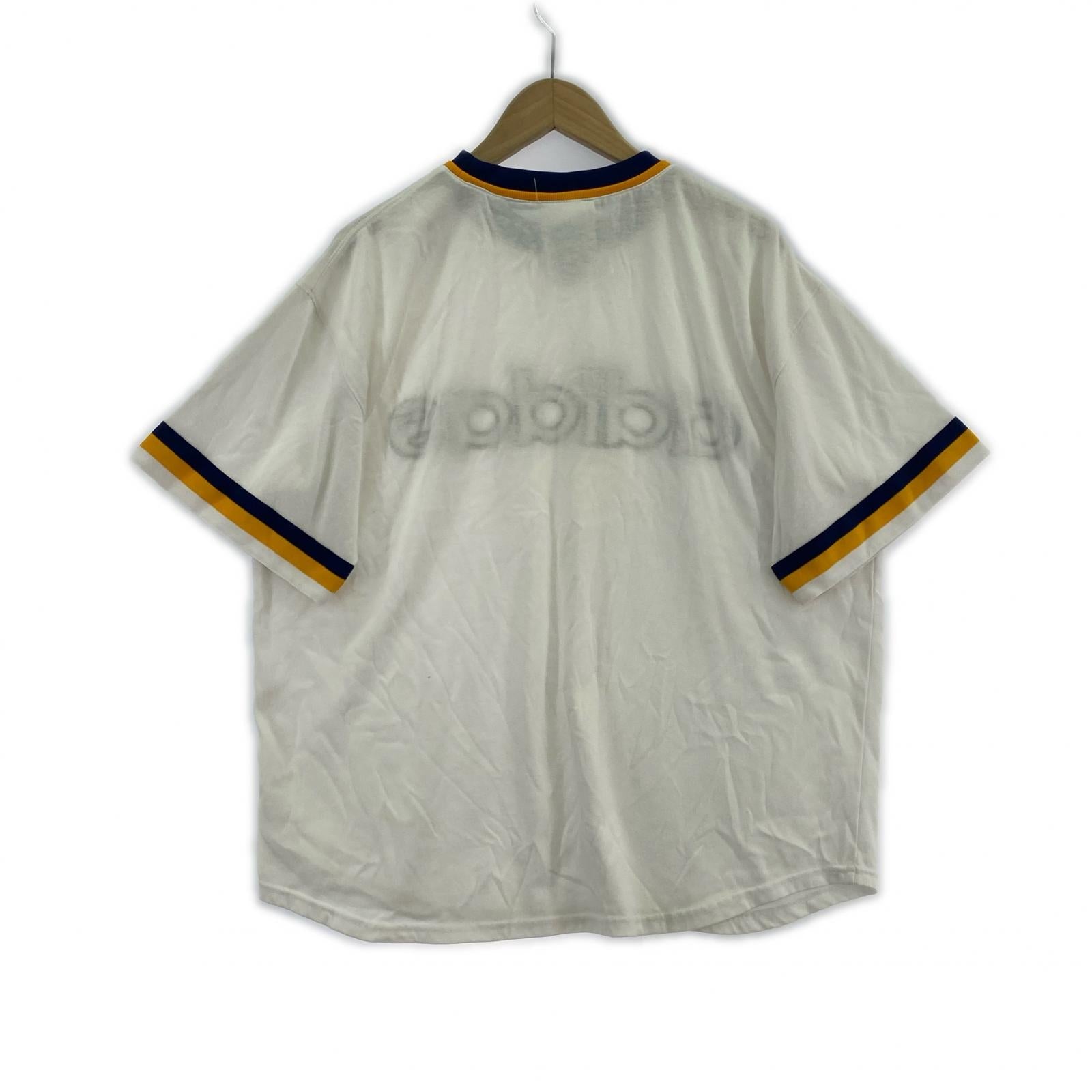 半袖Tシャツ 万国旗タグ リンガーT 白 (M) M ホワイト