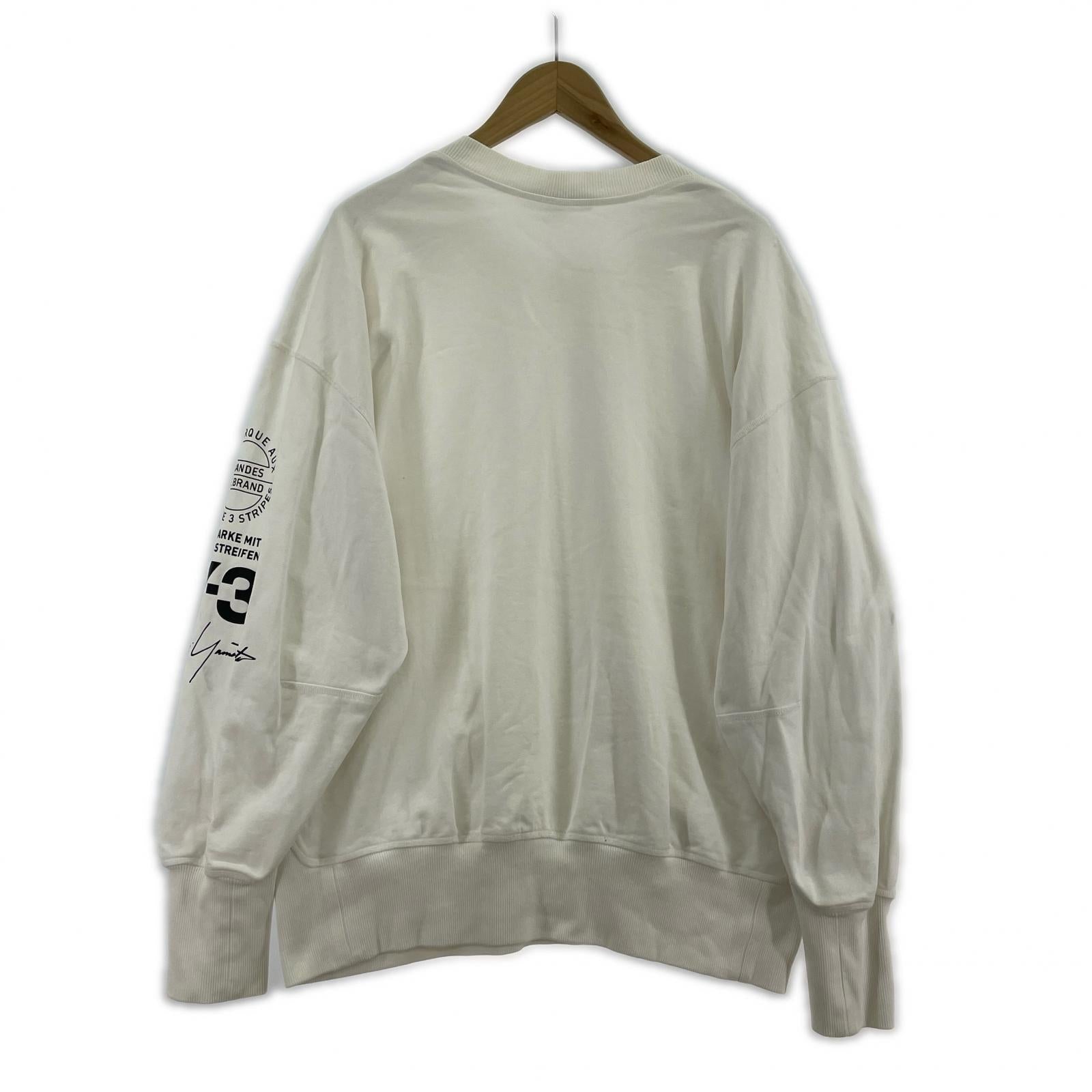 スウェット GRAPHIC CREW NECK SWEATER 白(M) M ホワイト