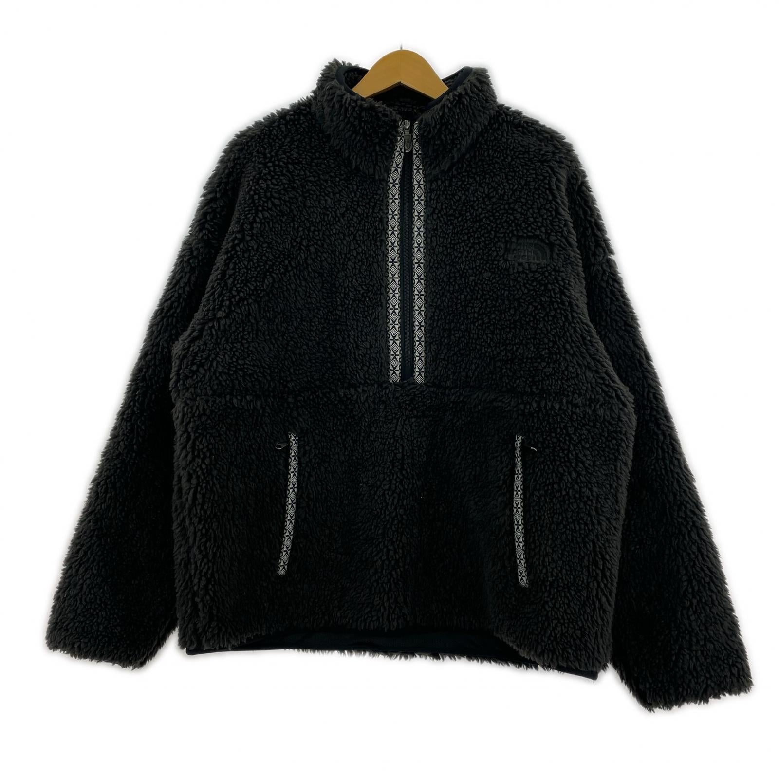 ジャケット ボアフリースPOジャケット (L) 黒 L ブラック