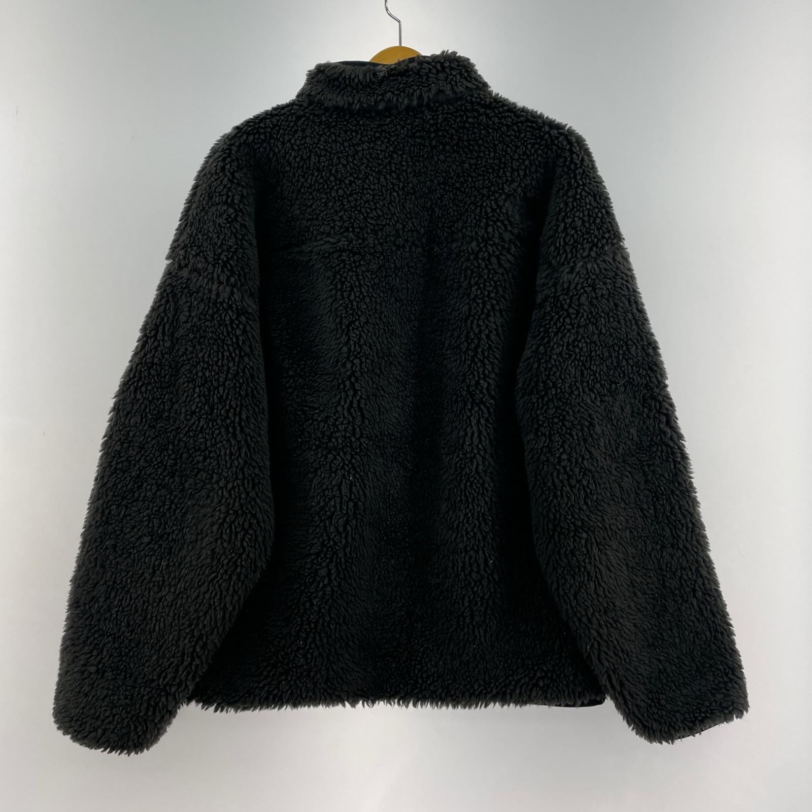 ジャケット ボアフリースPOジャケット (L) 黒 L ブラック