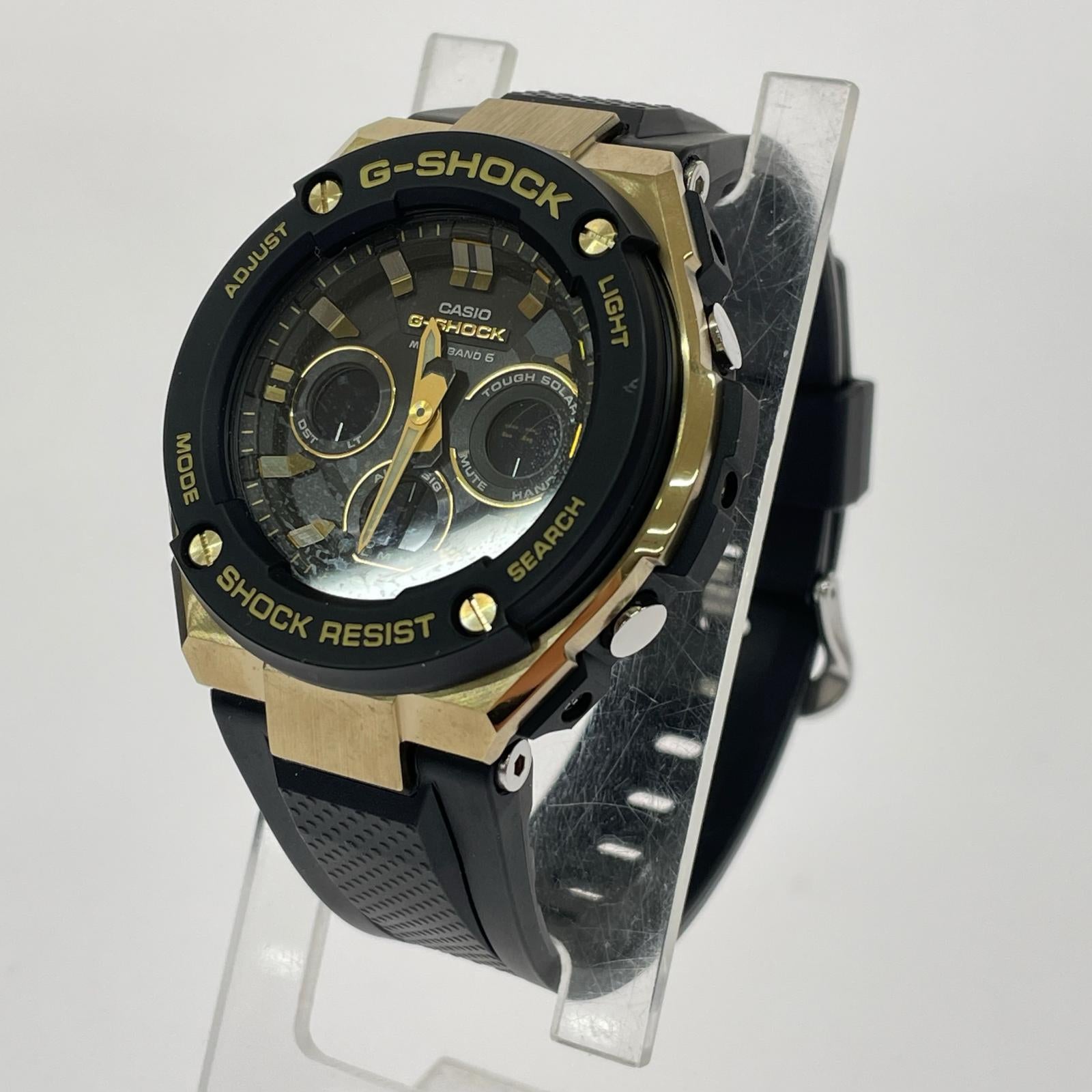 腕時計 GST-W300G ソーラー腕時計 ブラック