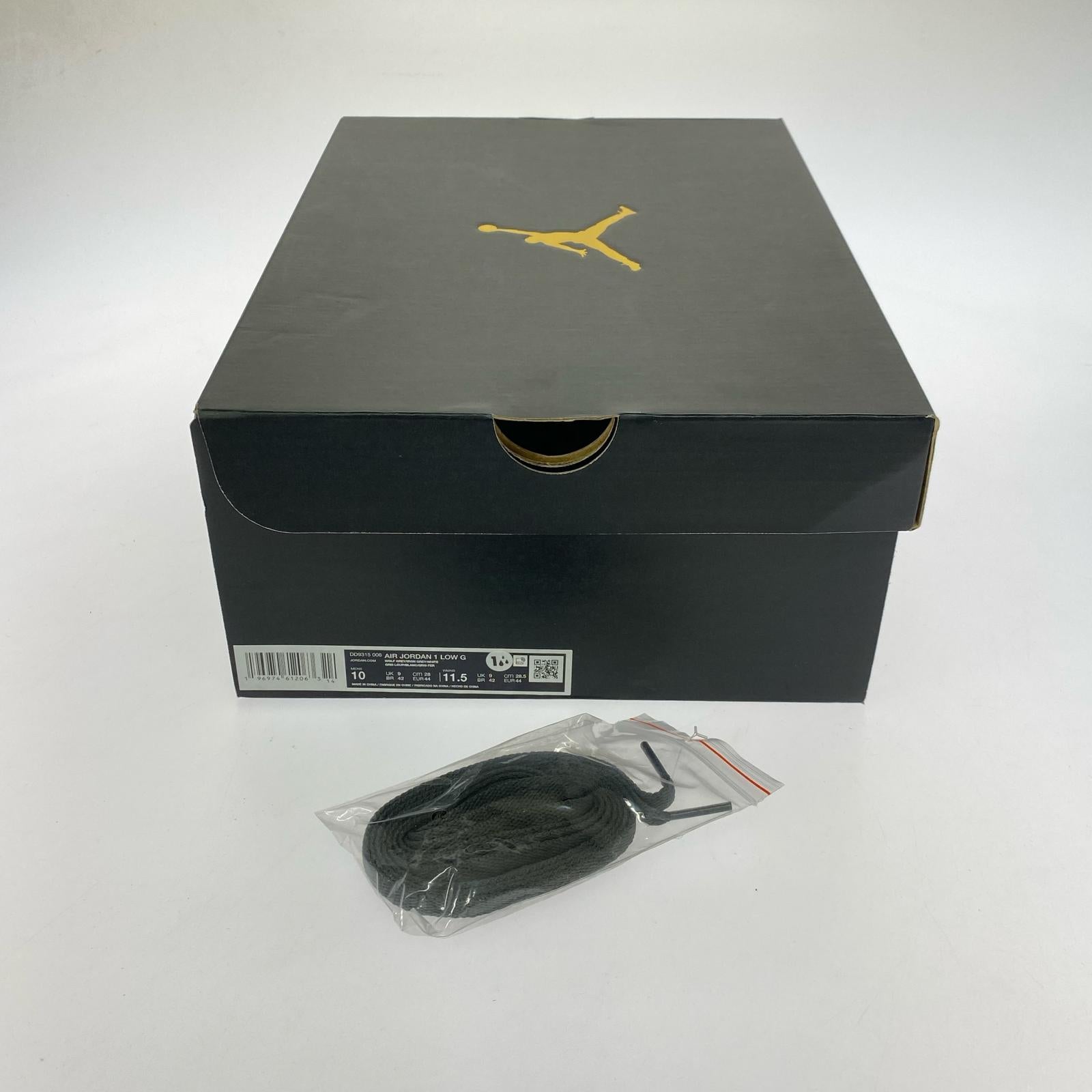 スニーカー DD9315-006 Air Jordan 1 Low G (28.0) 28cm (US10 UK9 1/2 EU46) グレー