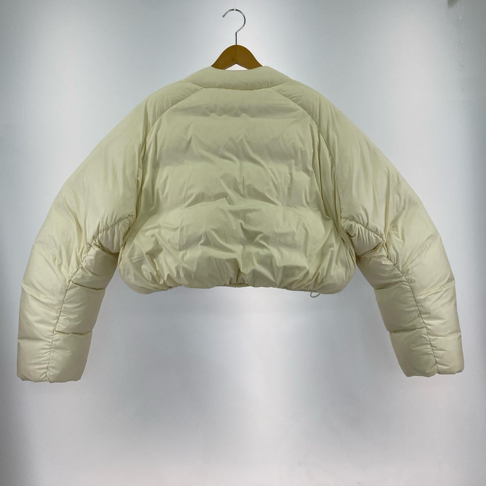 ダウンジャケット entire Studios cropped pillow bomber (M) M ホワイト
