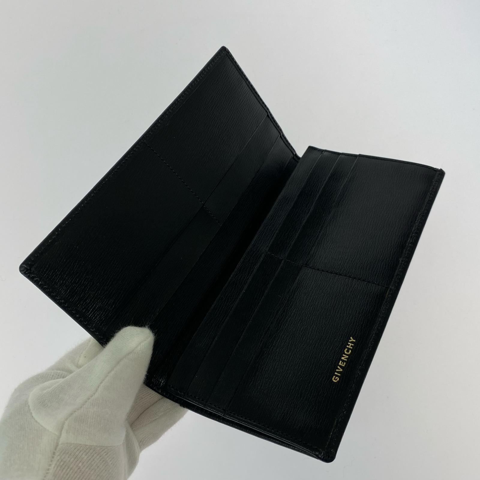 長財布 2つ折り長財布 黒 ブラック