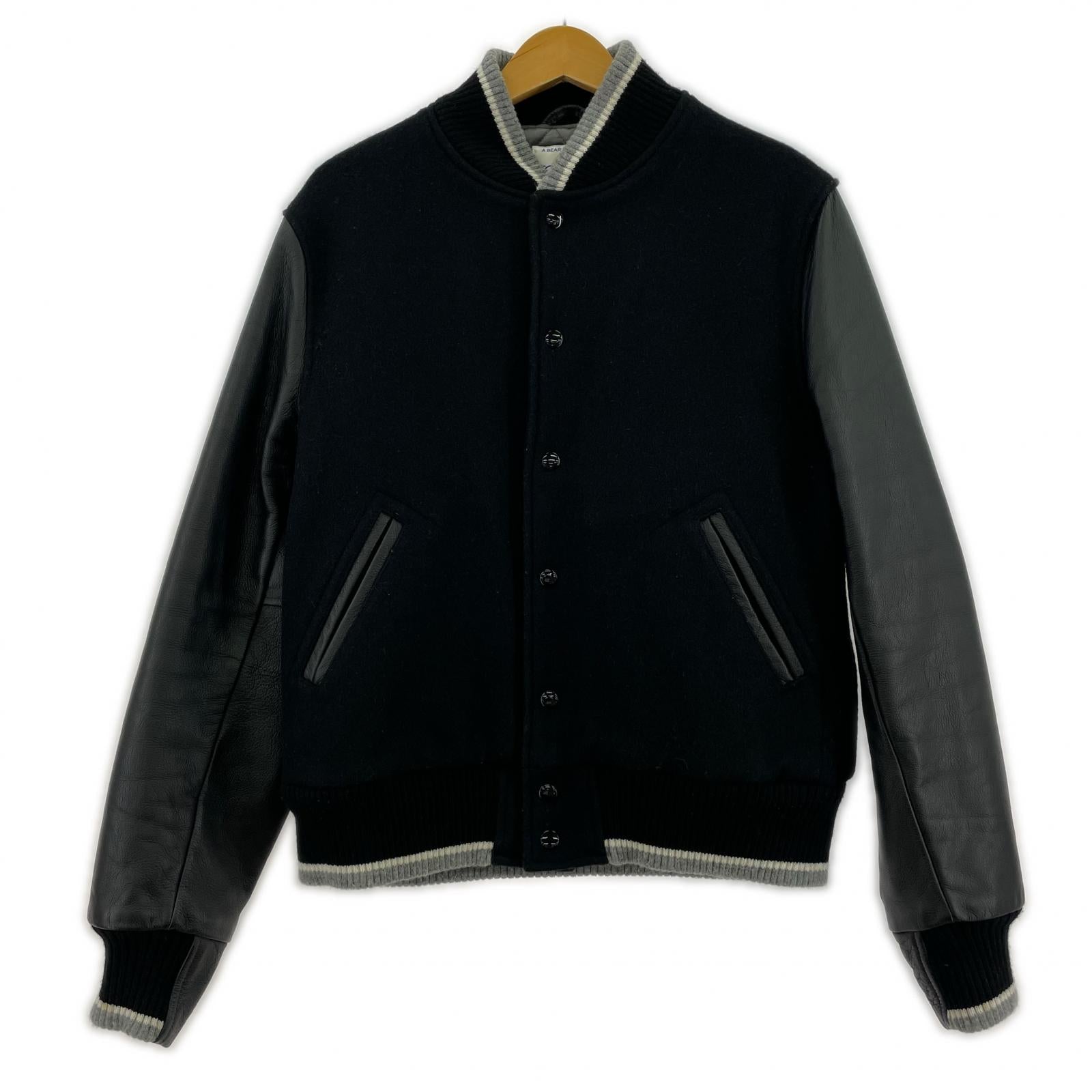 ジャケット GOLDEN BEAR コラボ スタジャン(L) ブラック L ブラック