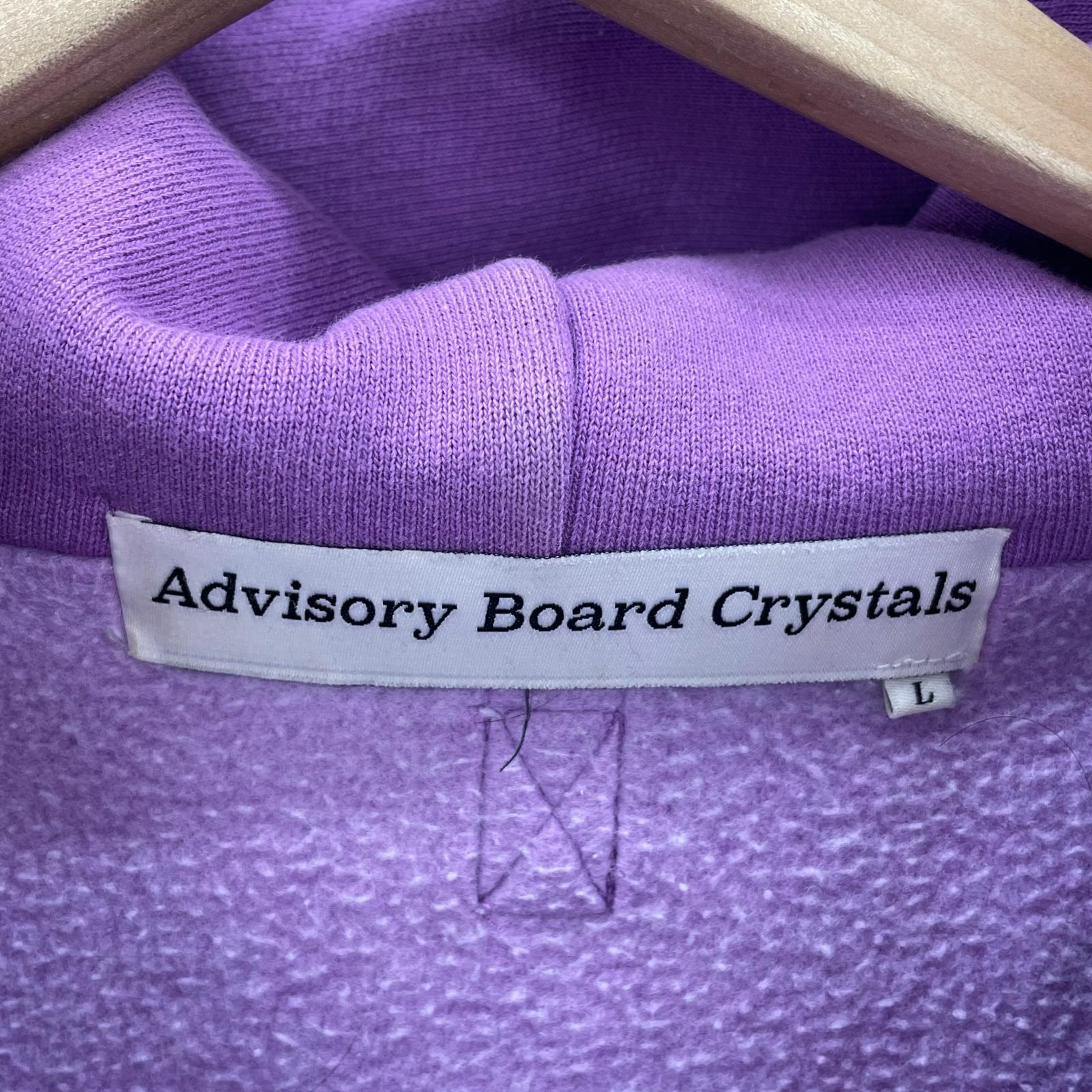 パーカー Advisory Board Crystals planet XL PUP L パープル