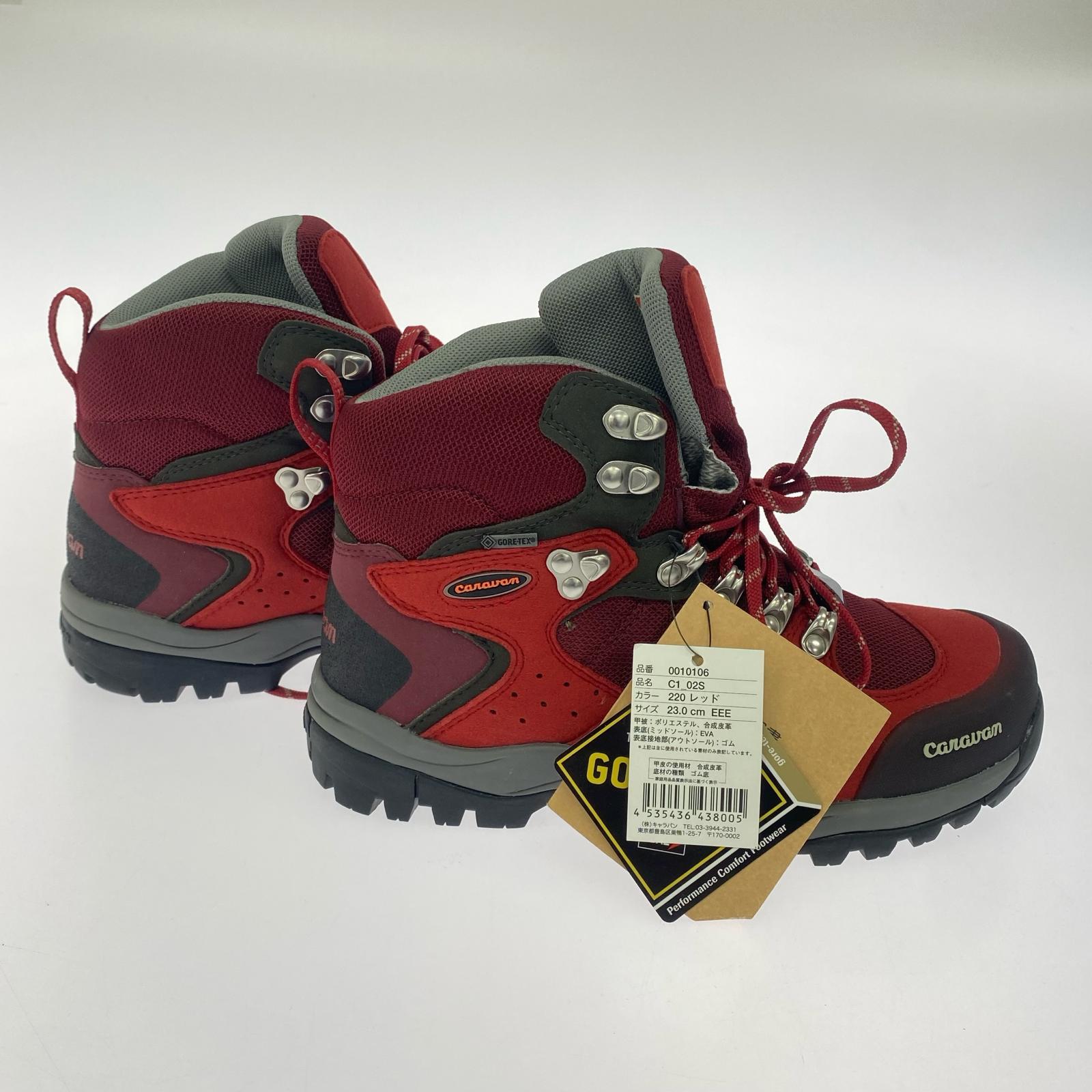 シューズ caravan トレッキングシューズ 23cm (US5 UK4 1/2 EU36)