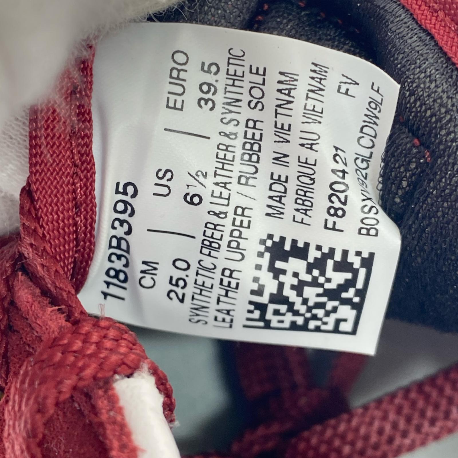スニーカー EDR78 25cm (US7 UK6 1/2 EU40) レッド