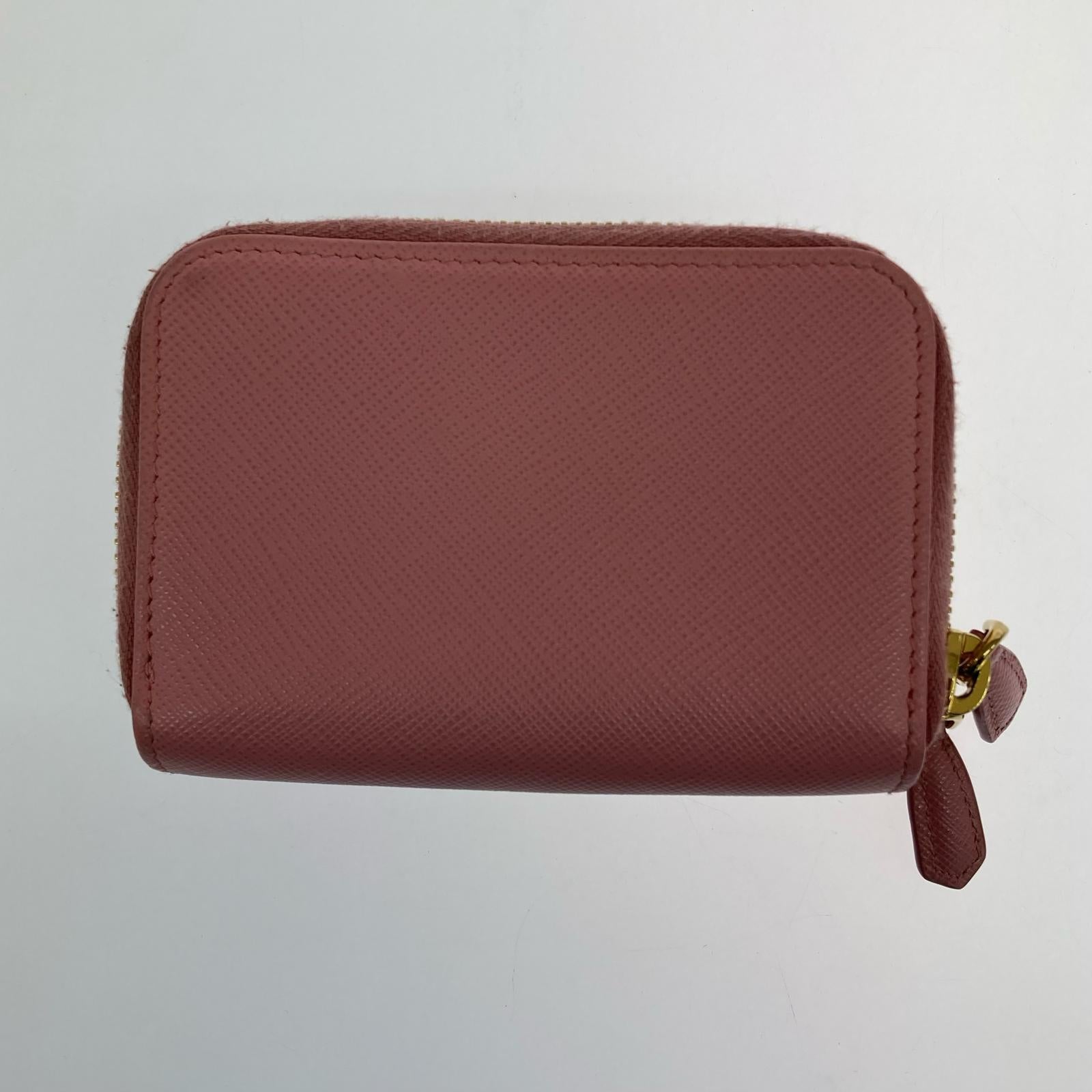 PRADA コインケース ピンク 107 F