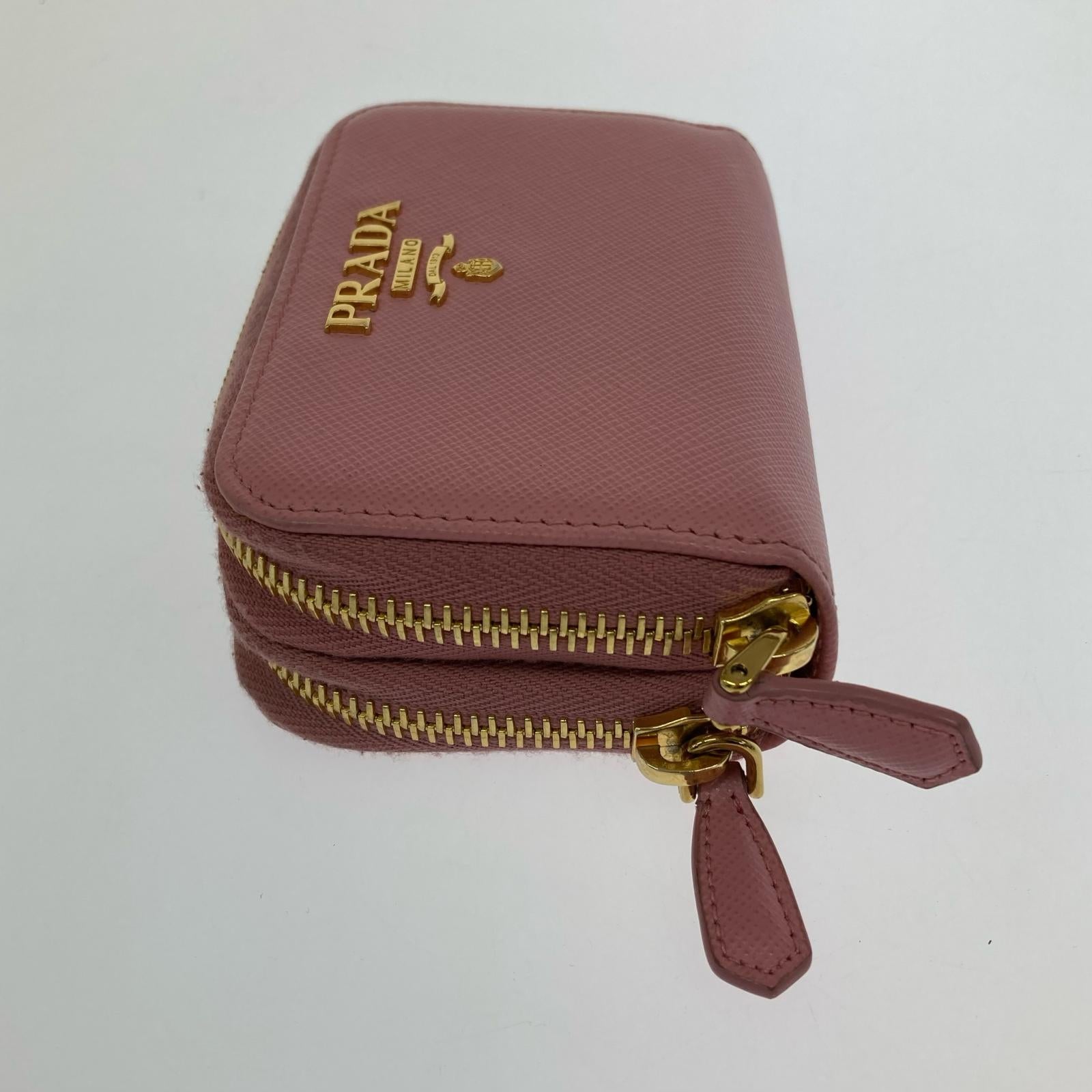 PRADA コインケース ピンク 107 F