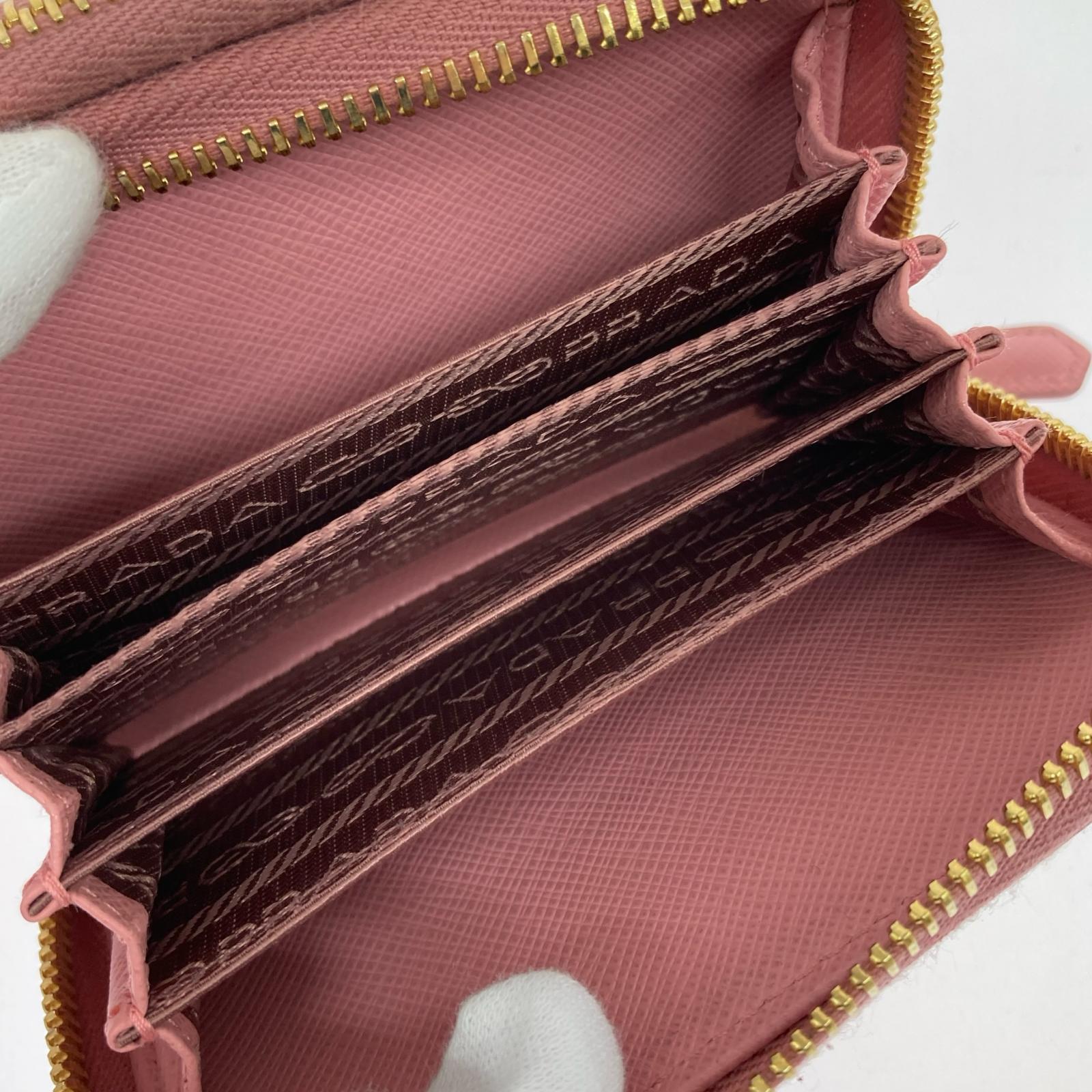 PRADA コインケース ピンク 107 F