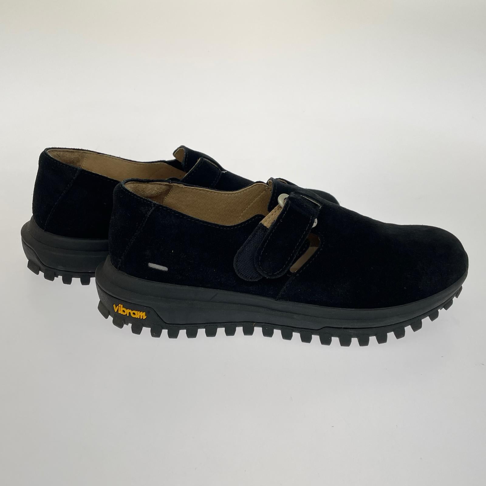 シューズ xHOBO STRAP SLIP ON SHOES ブラック