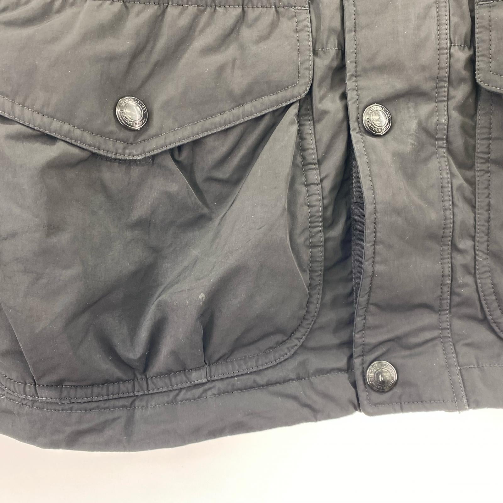 ジャケット POLO RALPH LAUREN フィールドジャケット 黒 (XS) ブラック