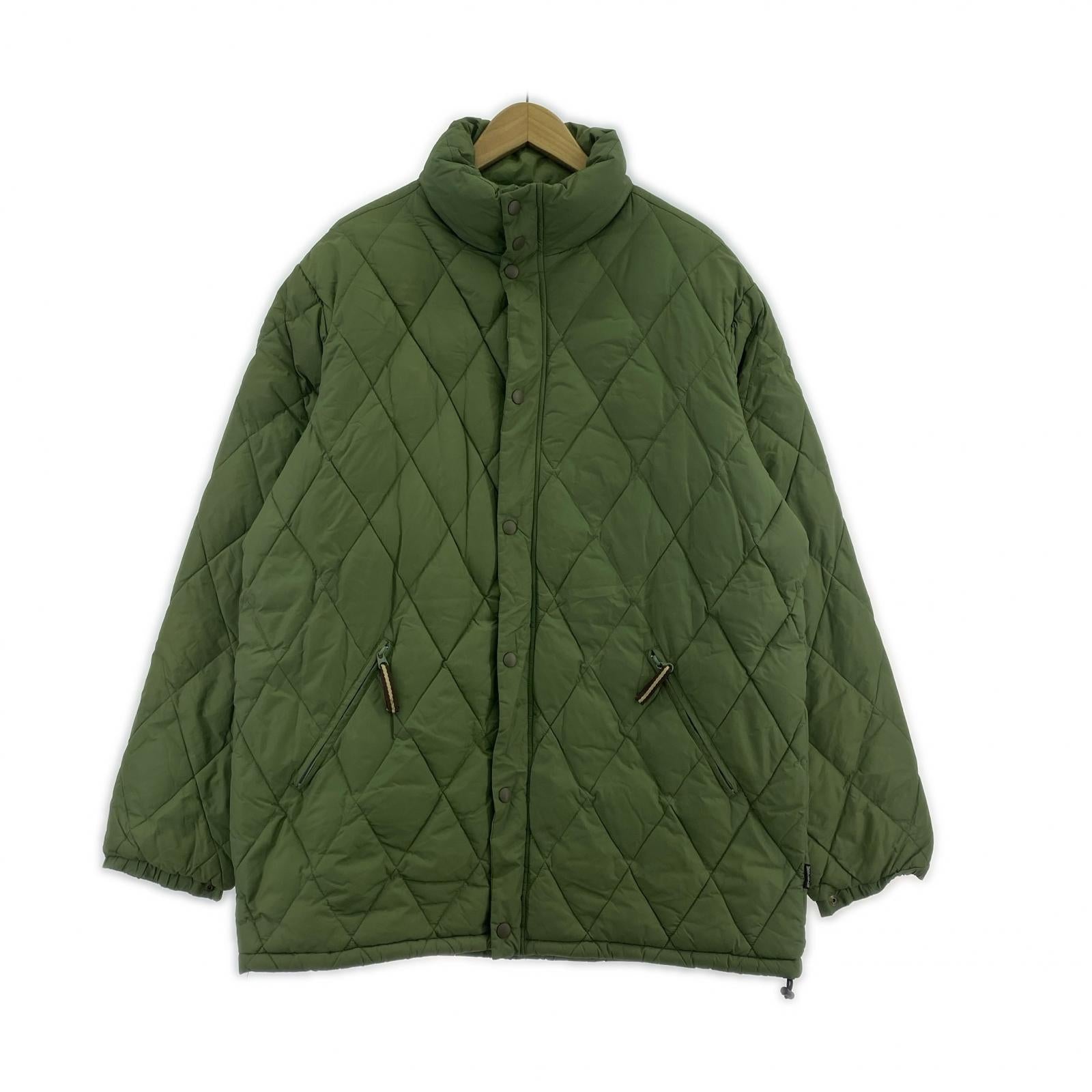 その他アウター WOOLRICH キルティングJKT ※状態 L カーキ
