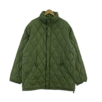 その他アウター WOOLRICH キルティングJKT ※状態 L カーキ