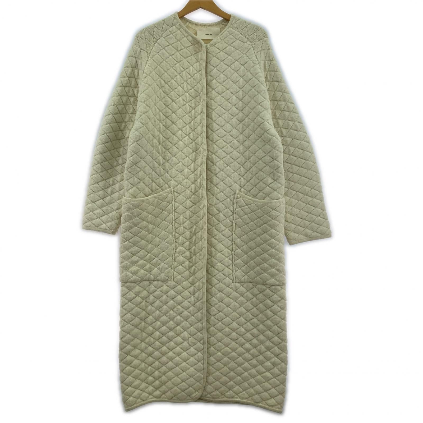 その他アウター Quilting Knit Coat 38 ホワイト