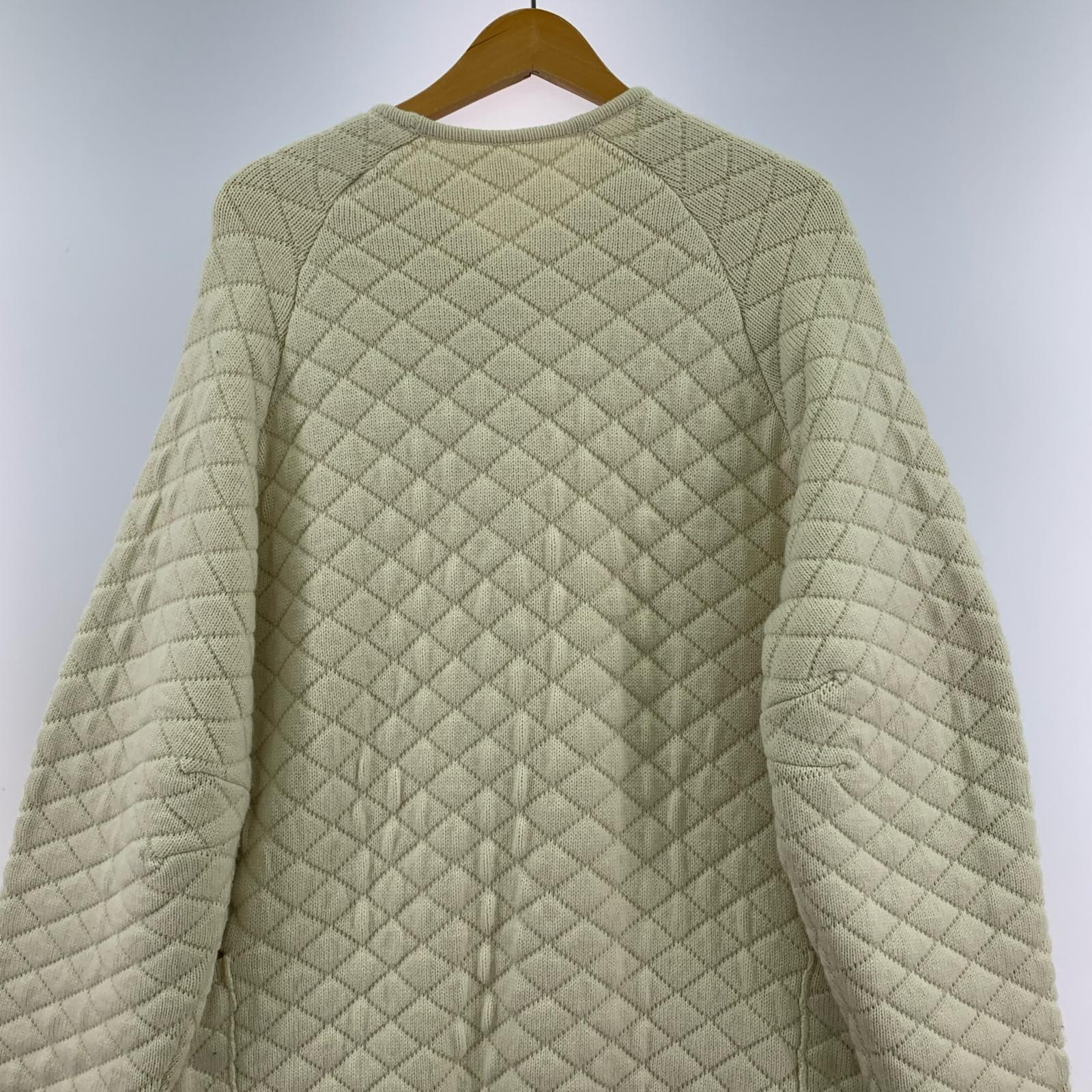 その他アウター Quilting Knit Coat 38 ホワイト