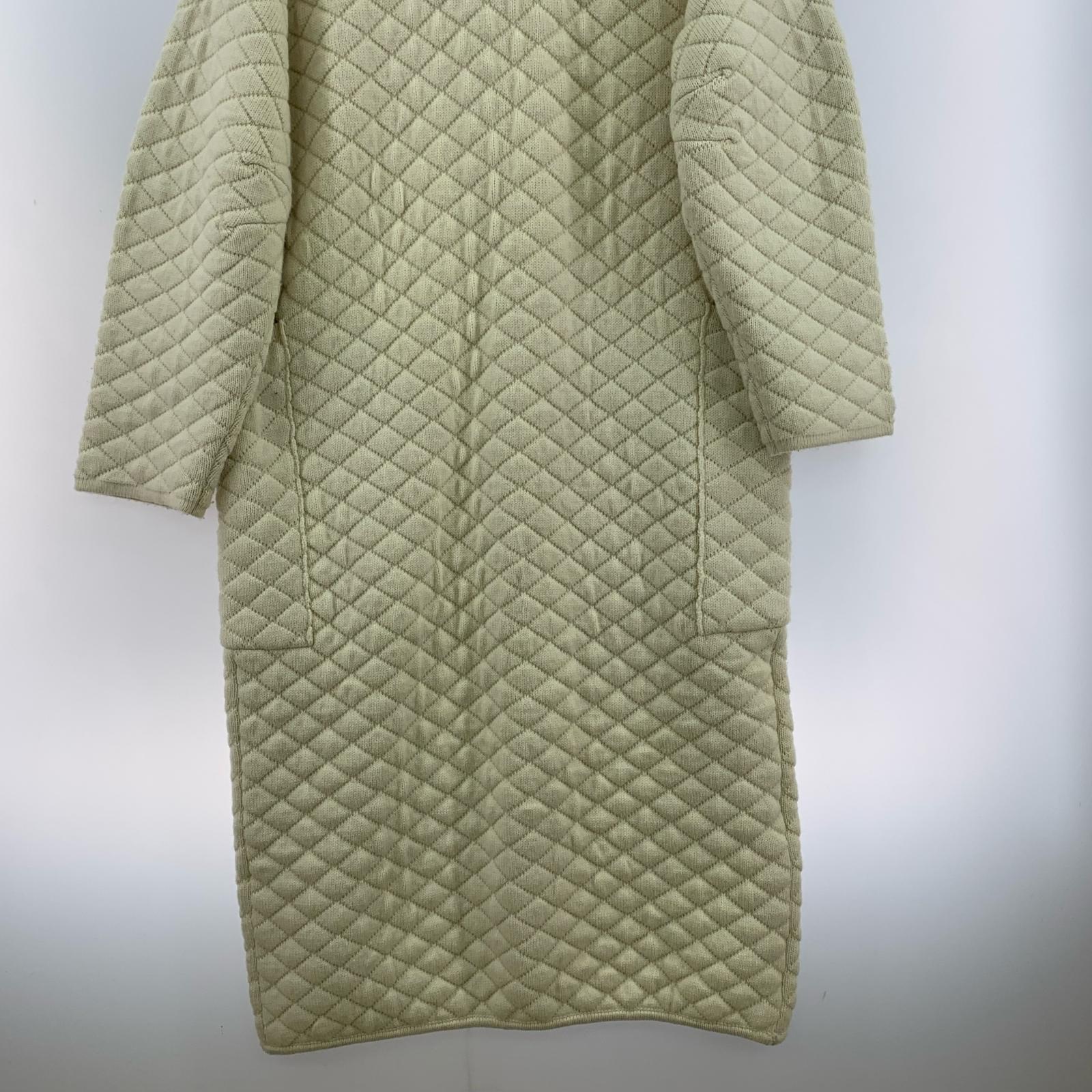 その他アウター Quilting Knit Coat 38 ホワイト