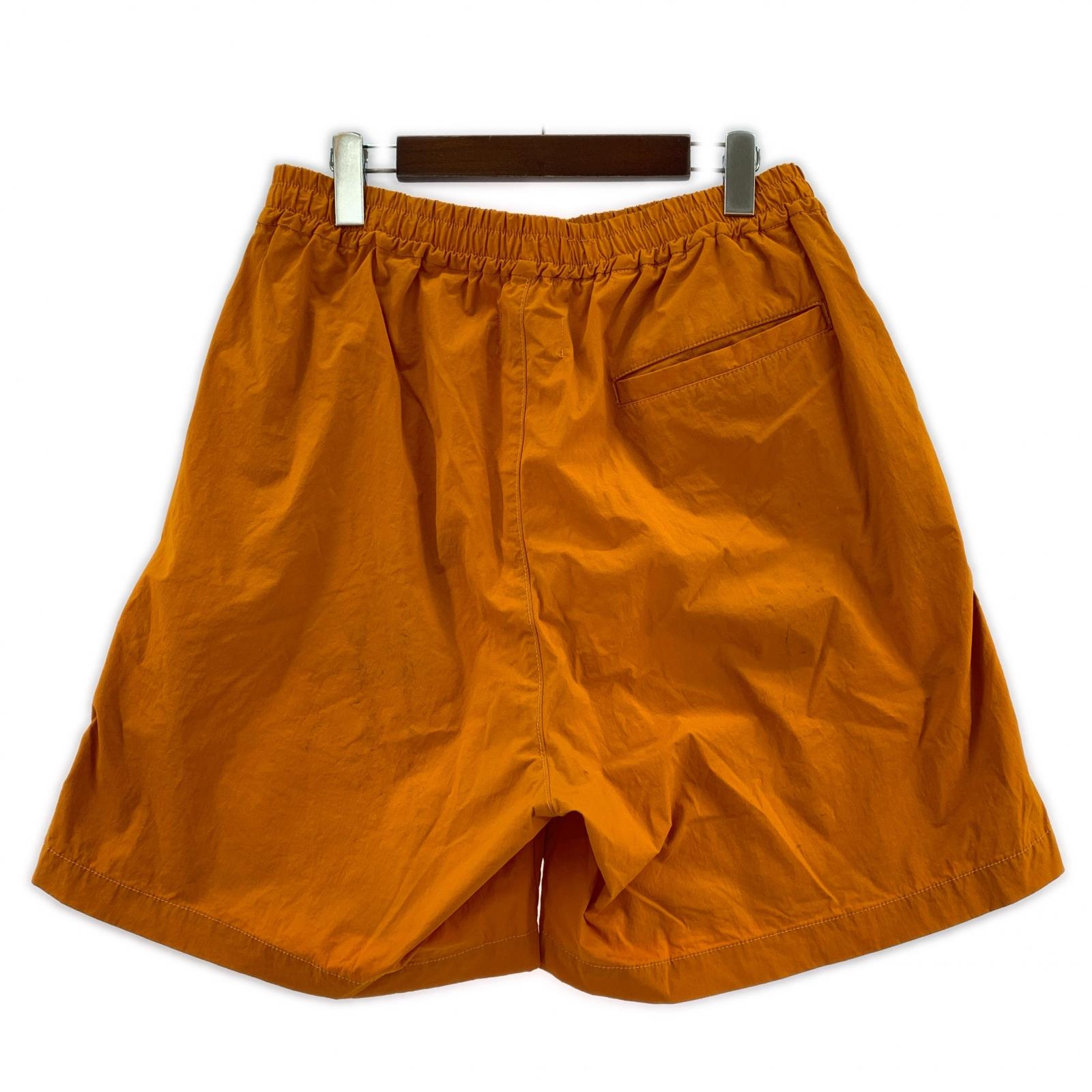 ショートパンツ ナイロン地 オレンジ (L) L