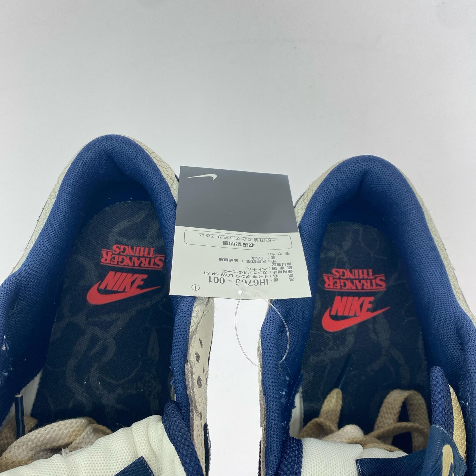 スニーカー Stranger Things × Nike Dunk Low SP 28.0 28cm (US10 UK9 1/2 EU46) ホワイト