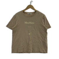 半袖Tシャツ The Cube S/Sプリントカットソー ベージュ ベージュ