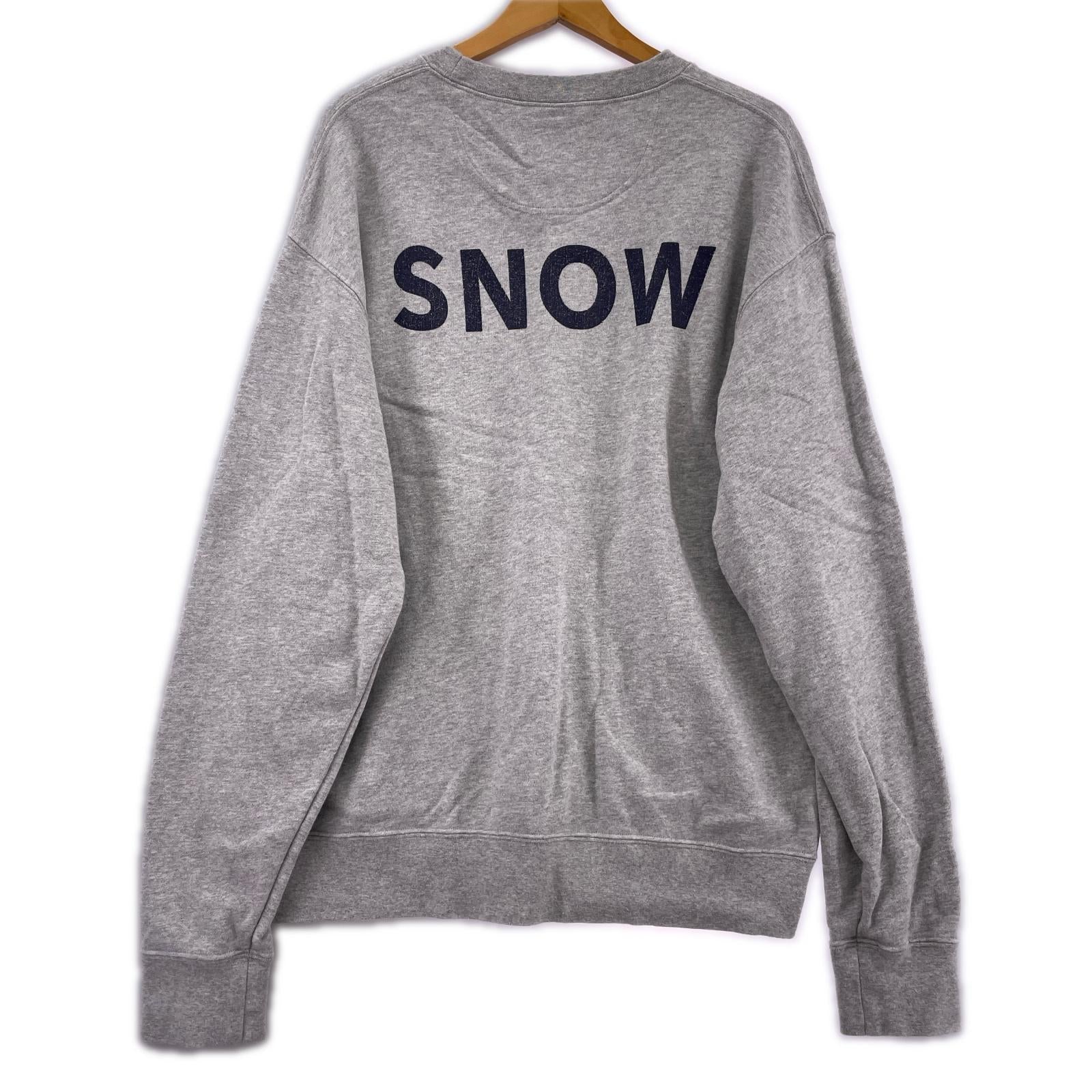 スウェット PEAK ロゴスウェット L グレー