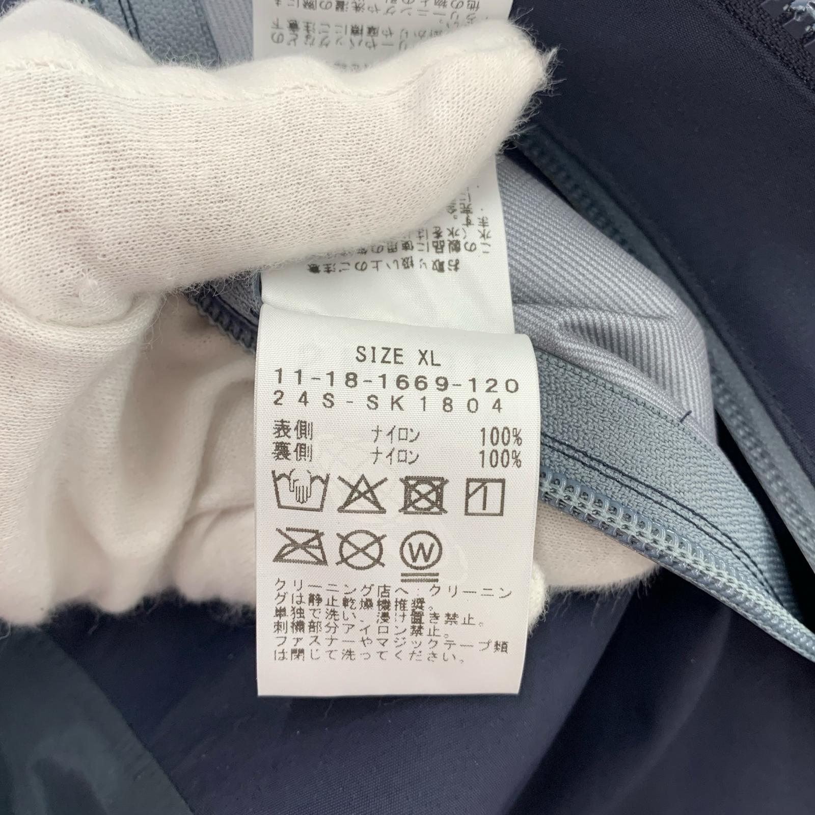 マウンテンパーカー SSZ 24SS TECH JACKET マウンテンパーカー XL 紺