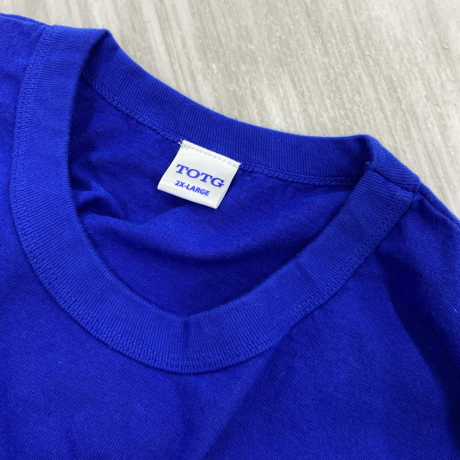 半袖Tシャツ TOTG HEAVY WEIGHT MASHI MASHI LOGO Tee 2XL ブルー ブルー