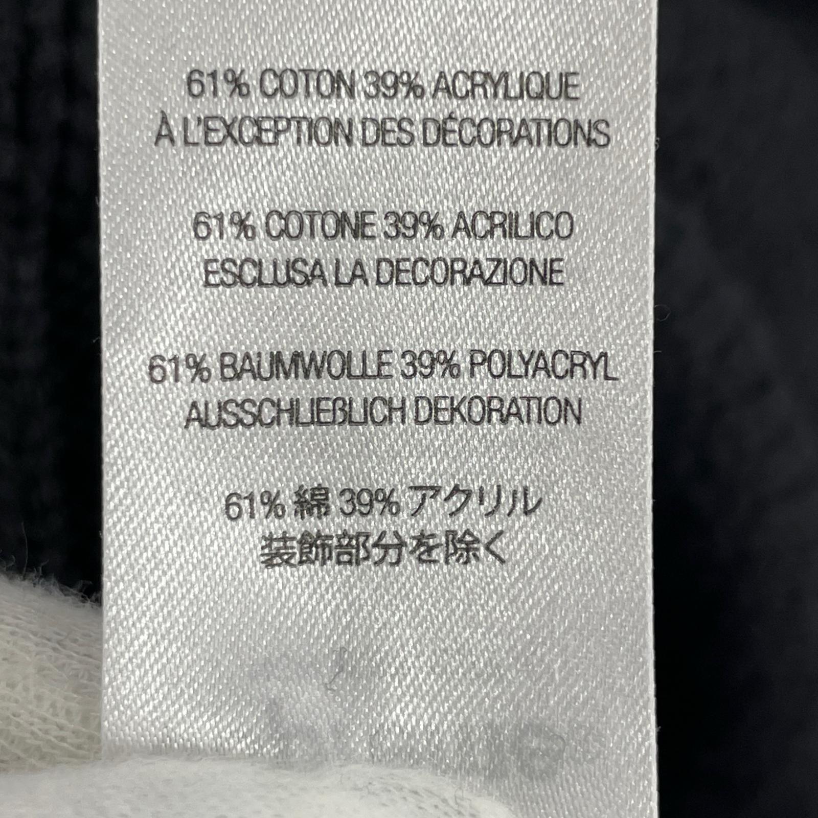 スウェット supreme tonal applique sweater L ブラック