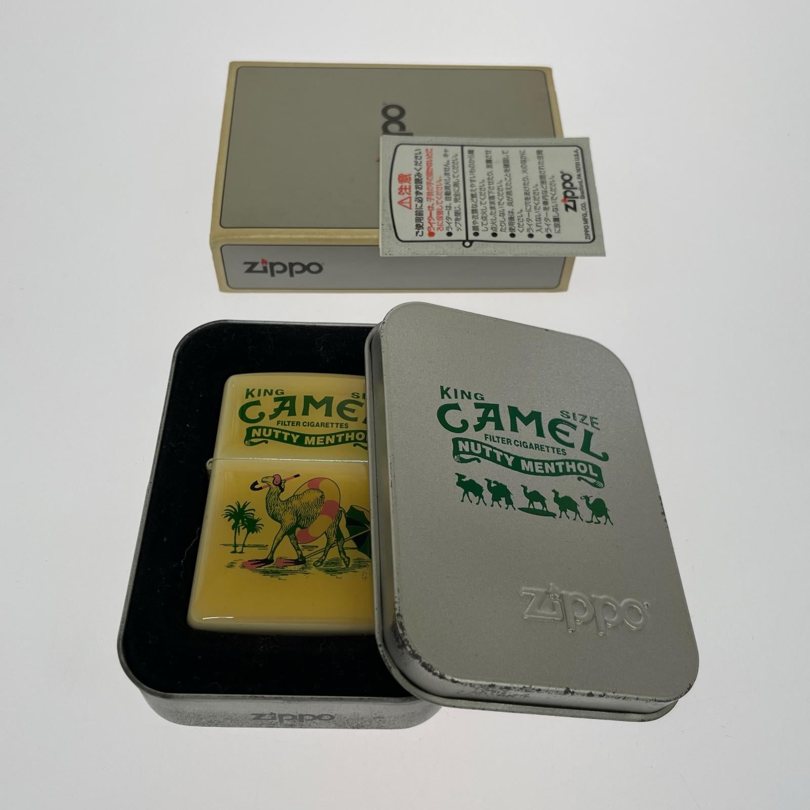 ライター 2007年 CAMEL NUTTY MENTHOL ライター