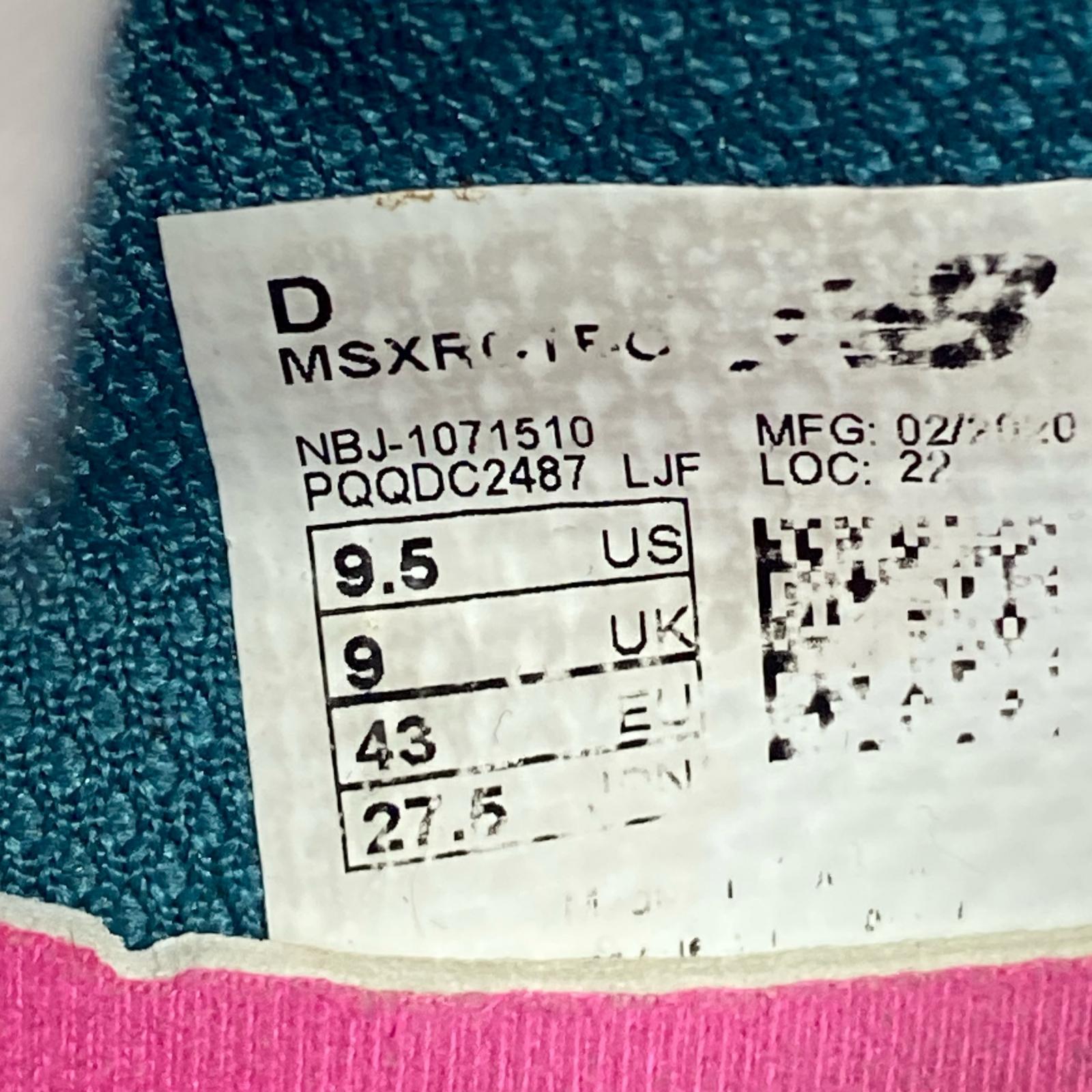 スニーカー BODEGA X-RACER MSXRCTBO 27.5cm 27.5cm (US9 1/2 UK9 EU45) ブラウン