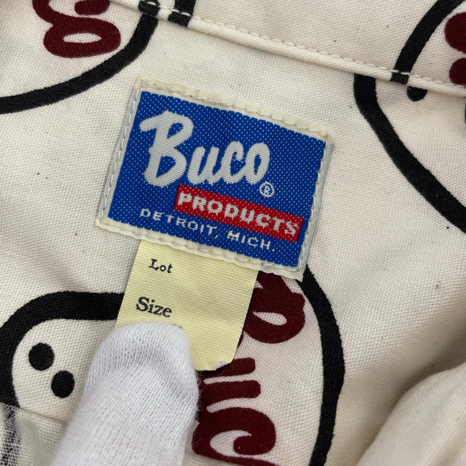 半袖シャツ 総柄シャツ (S) S ホワイト