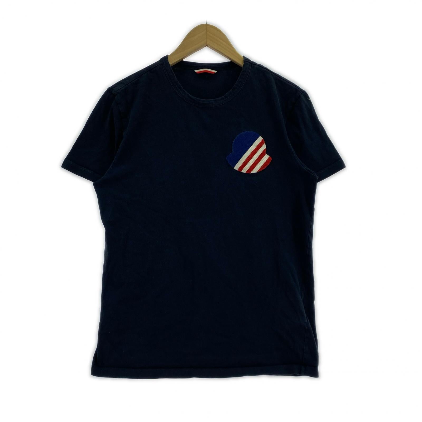 半袖Tシャツ E10918045400 マグリアTシャツ ネイビー M
