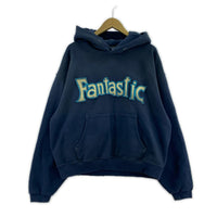 パーカー ERL FANTASTIC HOODIE ERL09-T017 紺 (M) M ネイビー