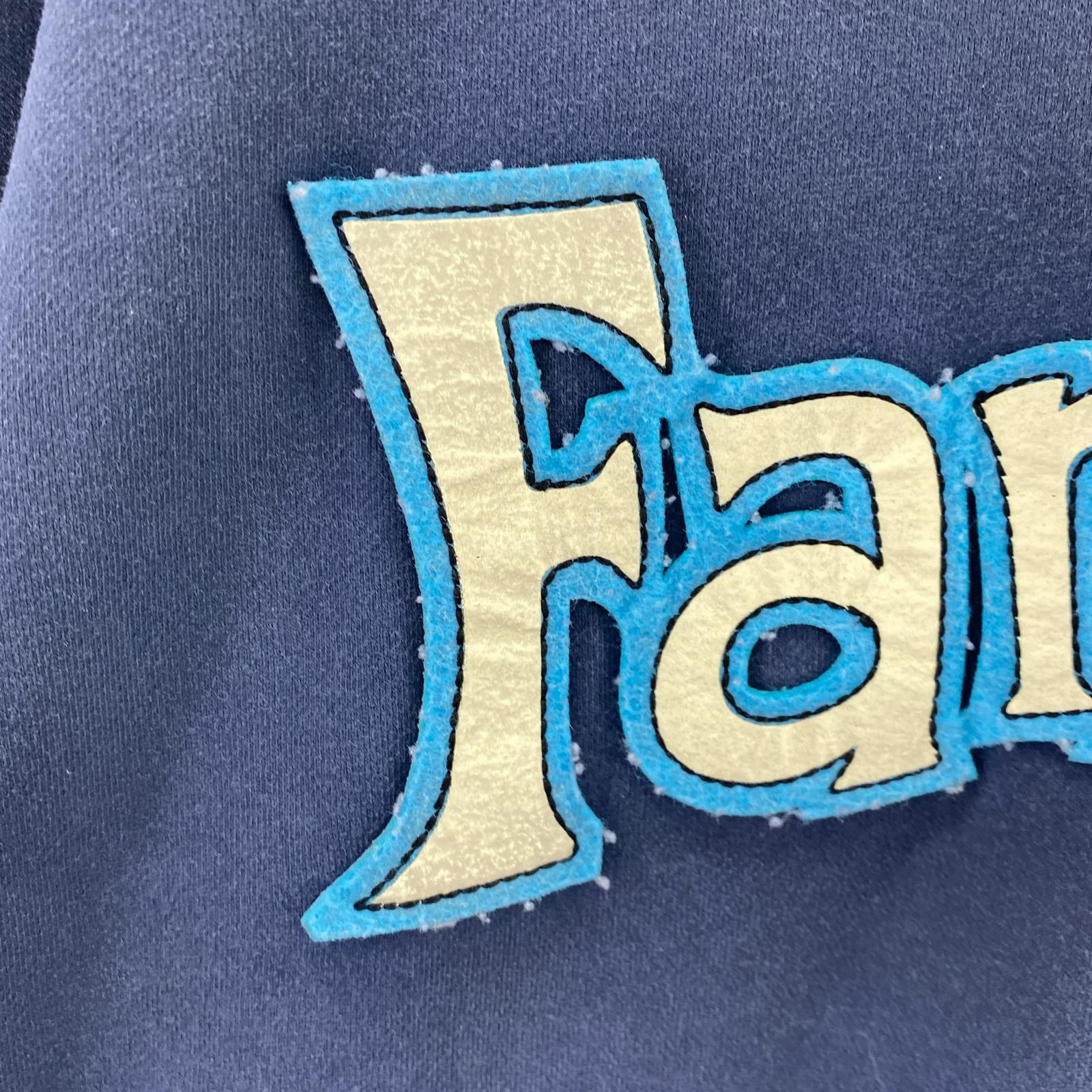パーカー ERL FANTASTIC HOODIE ERL09-T017 紺 (M) M ネイビー