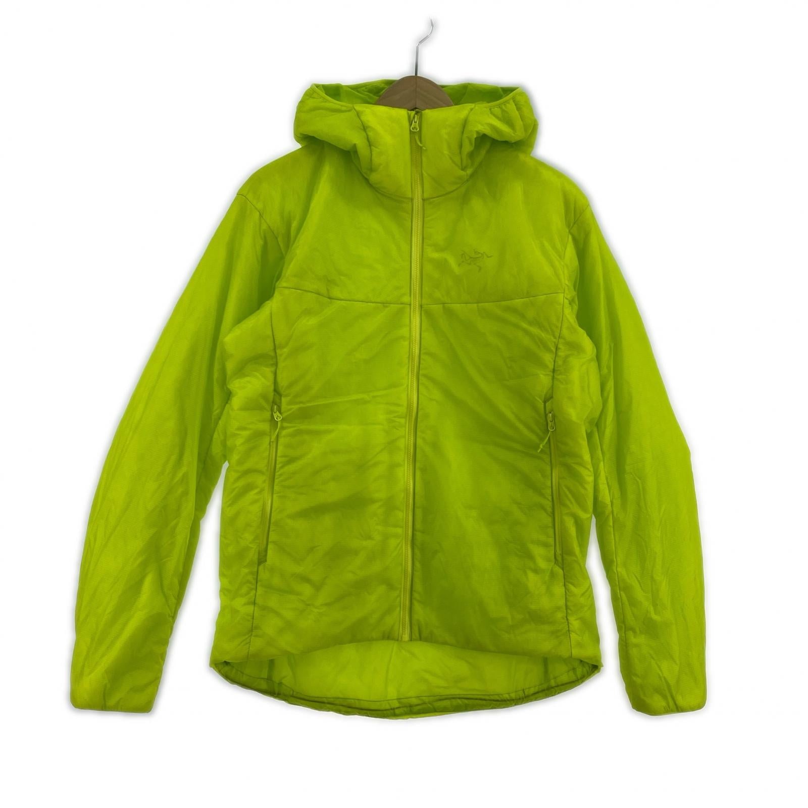 ダウンジャケット NUCLEI HOODY 黄 (M) S イエロー