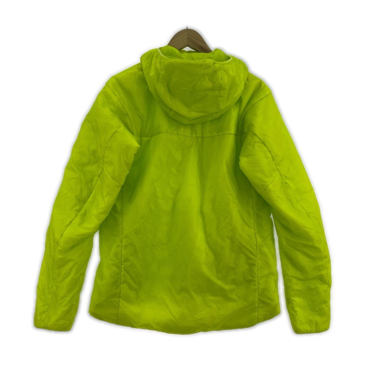ダウンジャケット NUCLEI HOODY 黄 (M) S イエロー