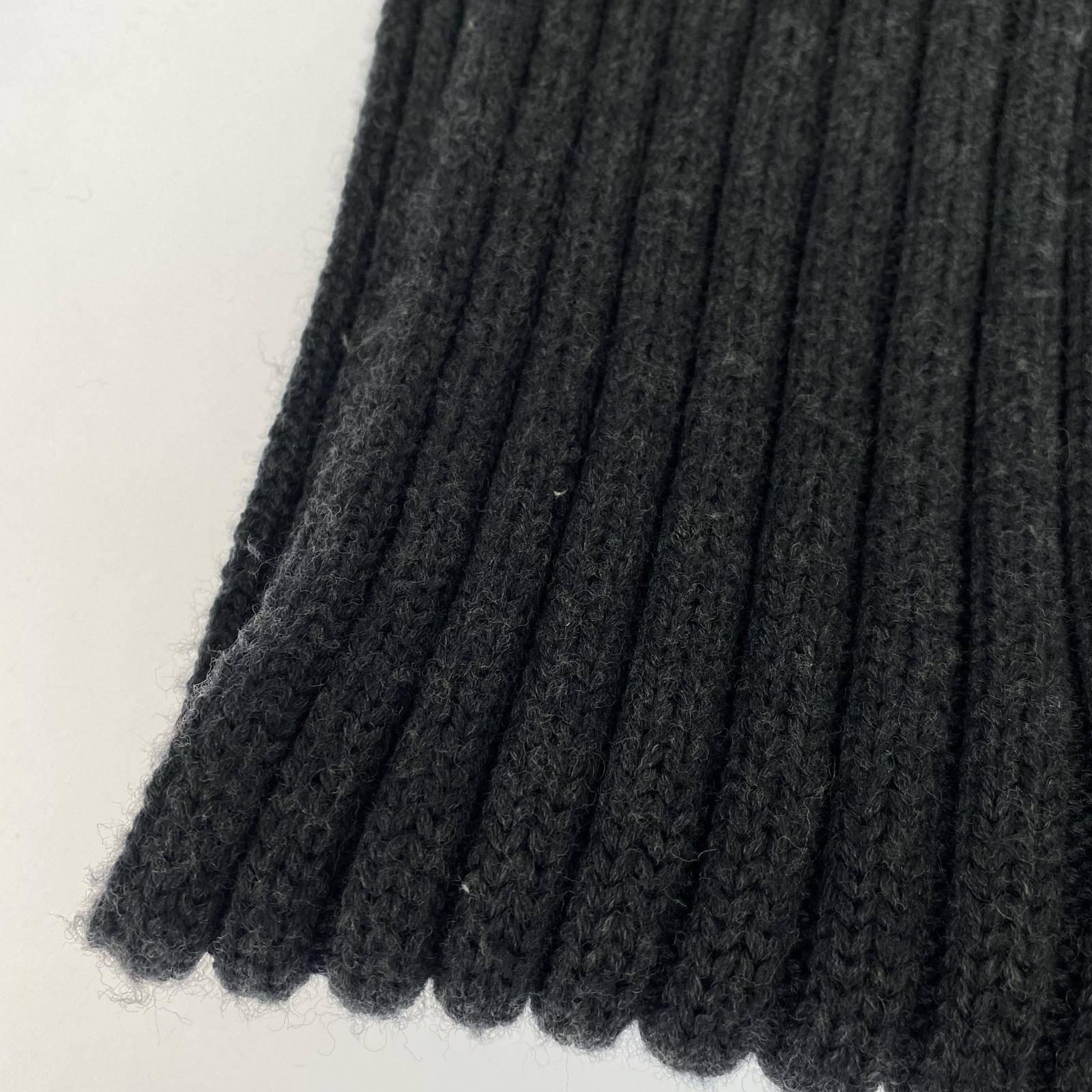 その他アクセサリー ニットマフラー グレー