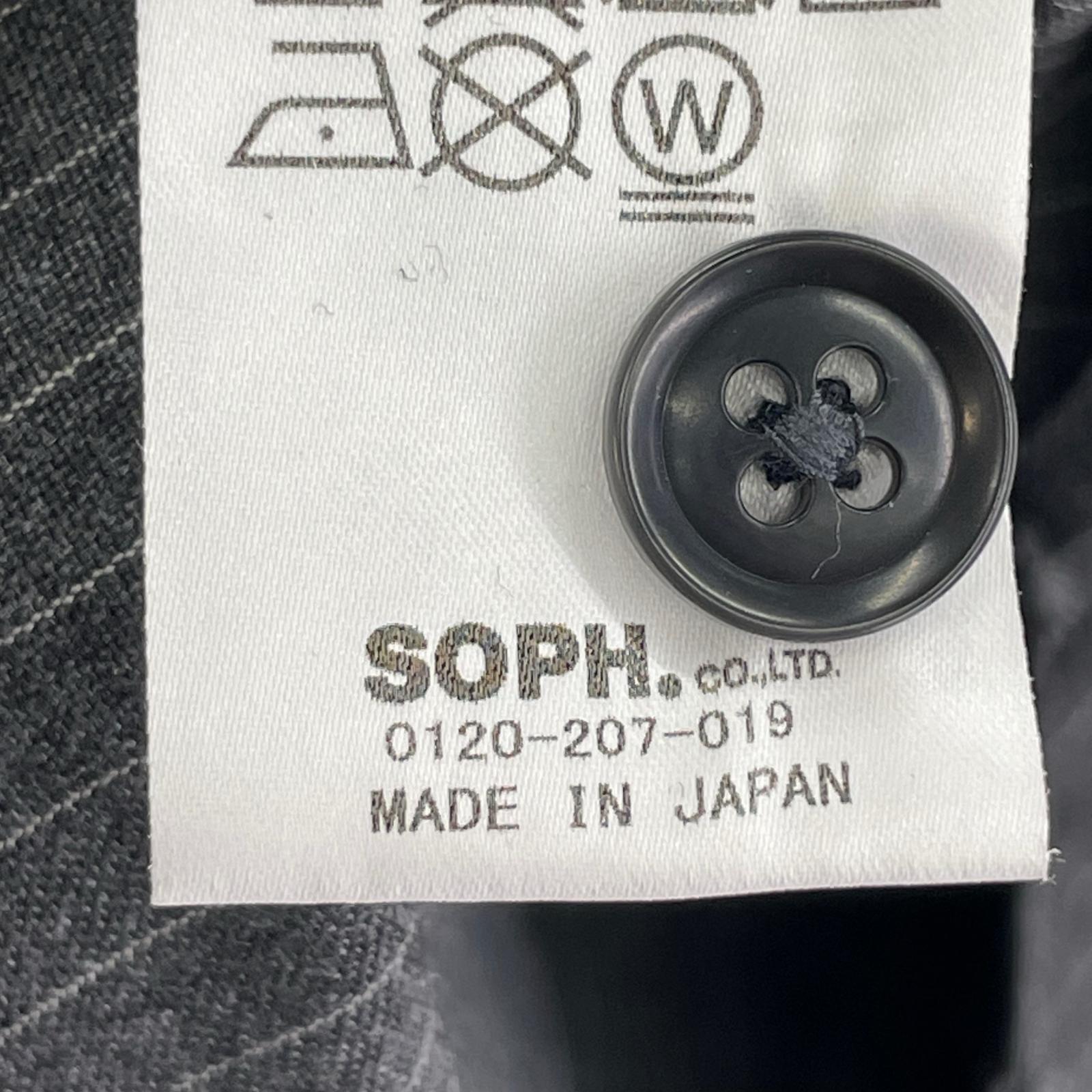 半袖シャツ 24SS ピンストライプベースボールシャツ (1) 1 グレー