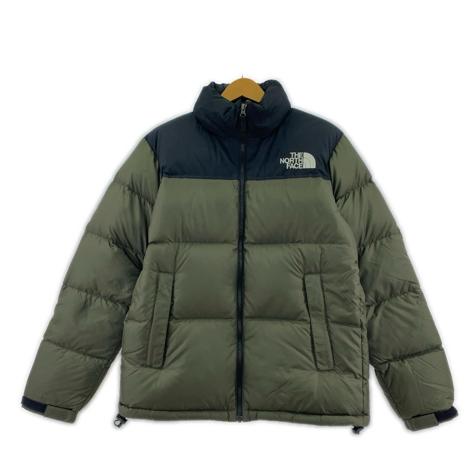 ダウンジャケット NUPTSE JACKET カーキ L ND91841 L カーキ