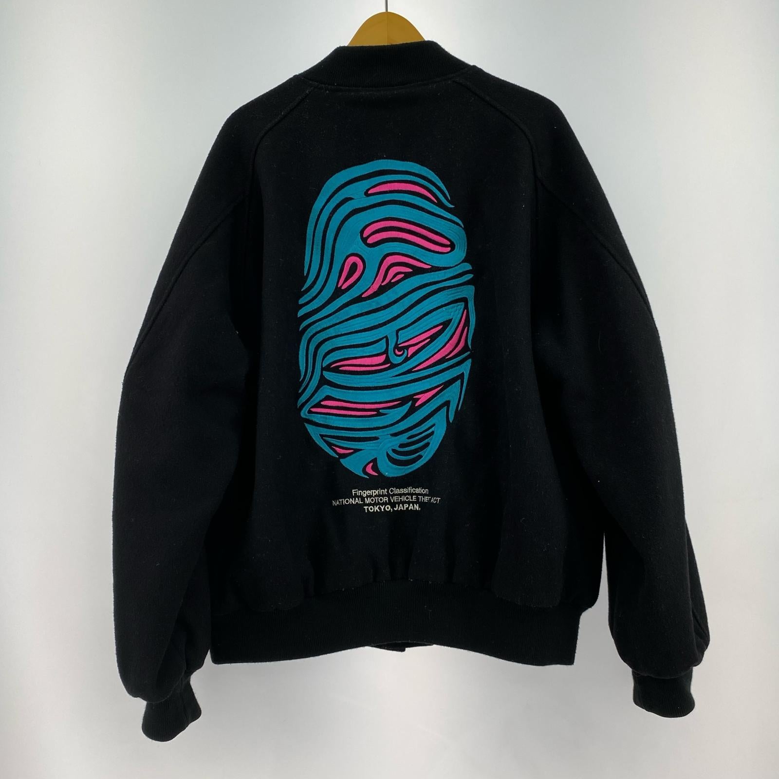 ジャケット CTA VERSITY JACKET L L ブラック