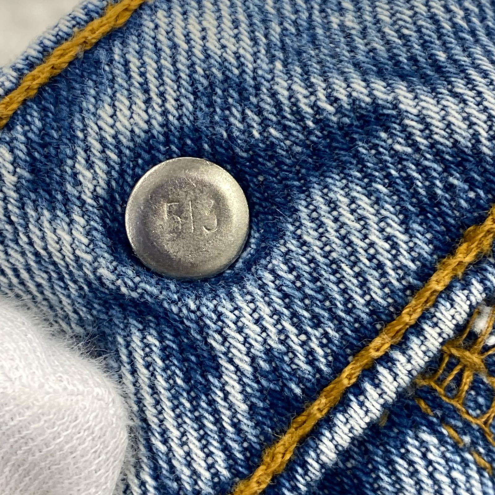 デニムパンツ Levi's デニムパンツ 505 ボタン裏513 (W36) 36 ブルー