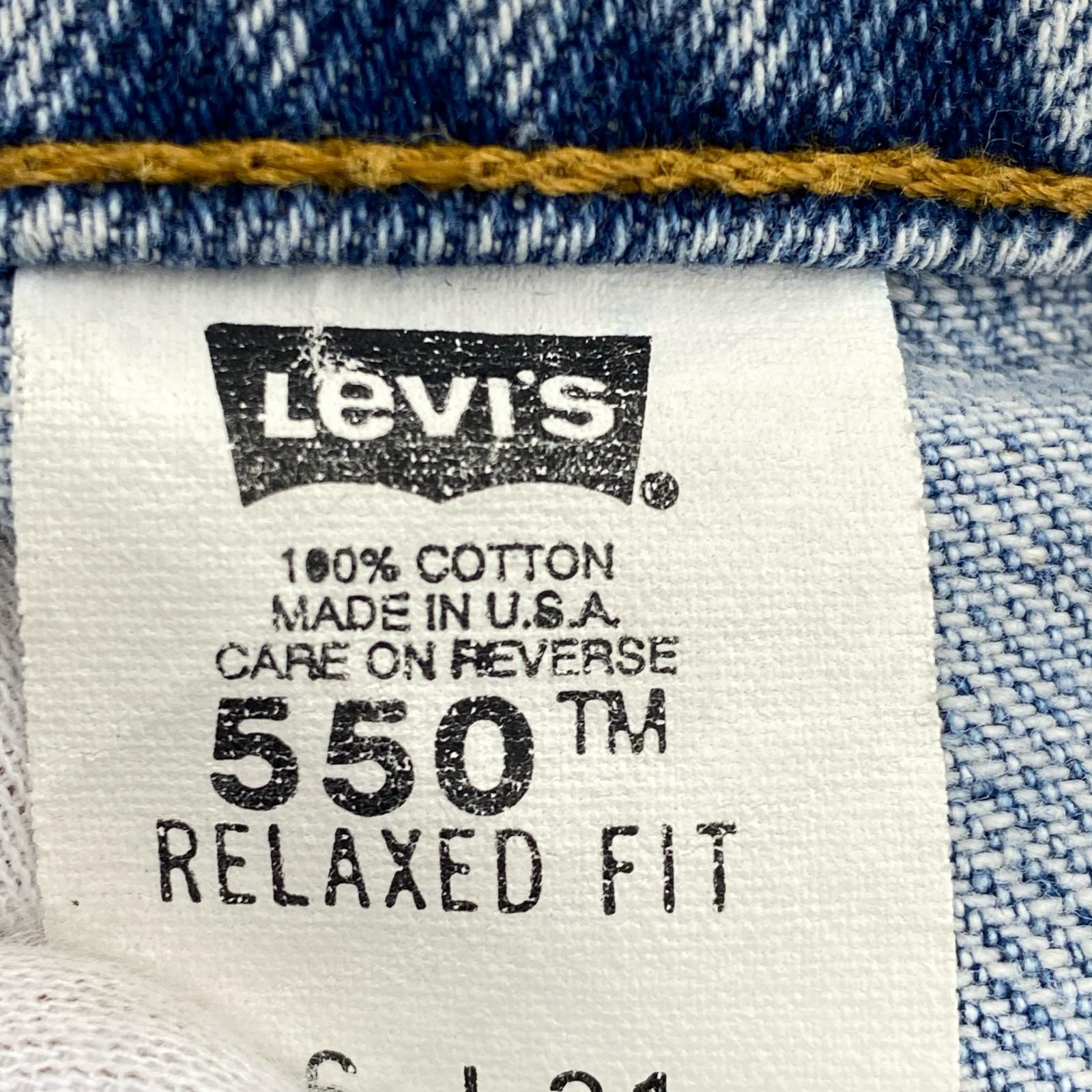デニムパンツ Levi's デニムパンツ 505 ボタン裏513 (W36) 36 ブルー